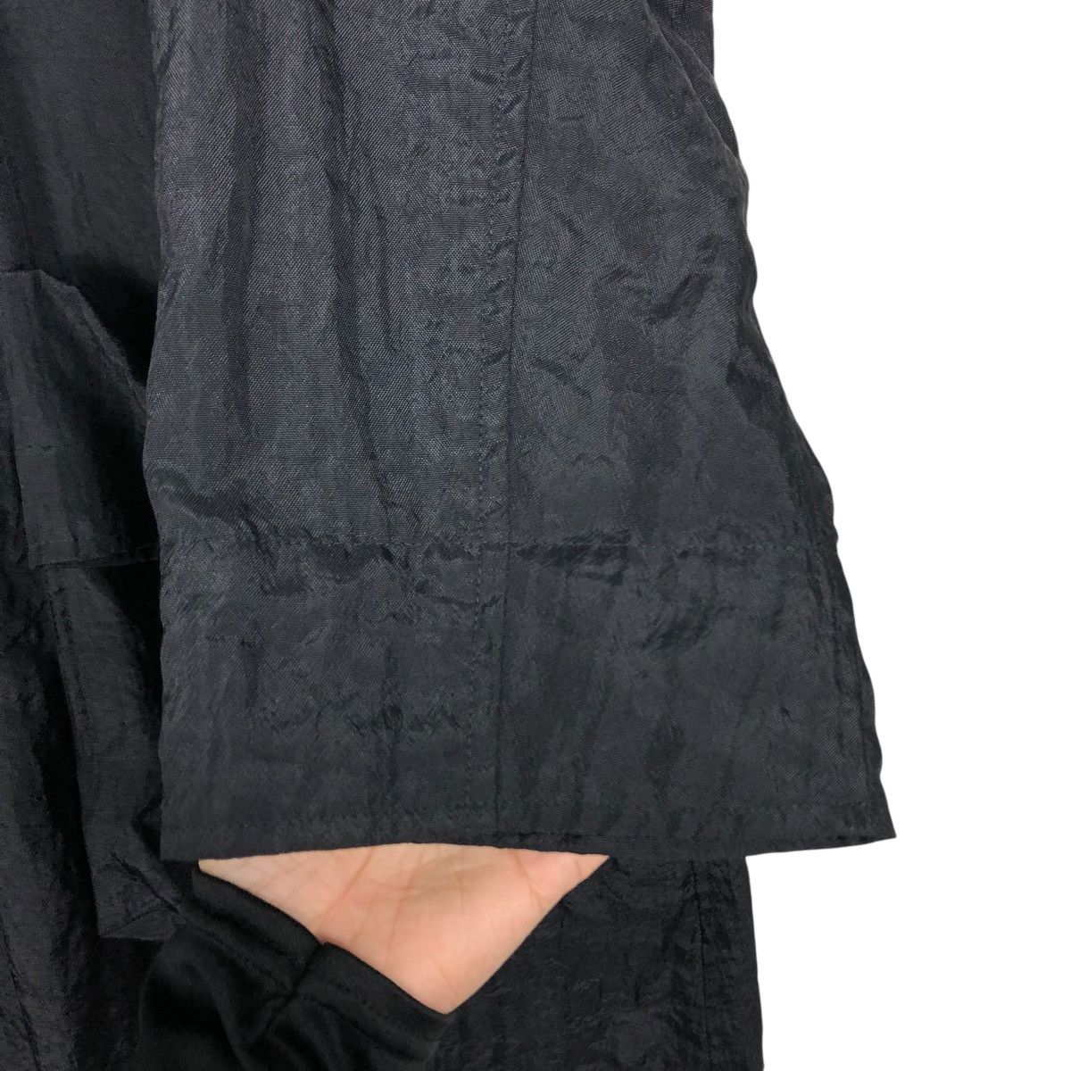 Japanese Brand 🔥RICH BLACK VTG OVERSIZE JACKET YACCO MARICARD ISSEY MIYAKE Size US M / EU 48-50 / 2 - 16 Thumbnail