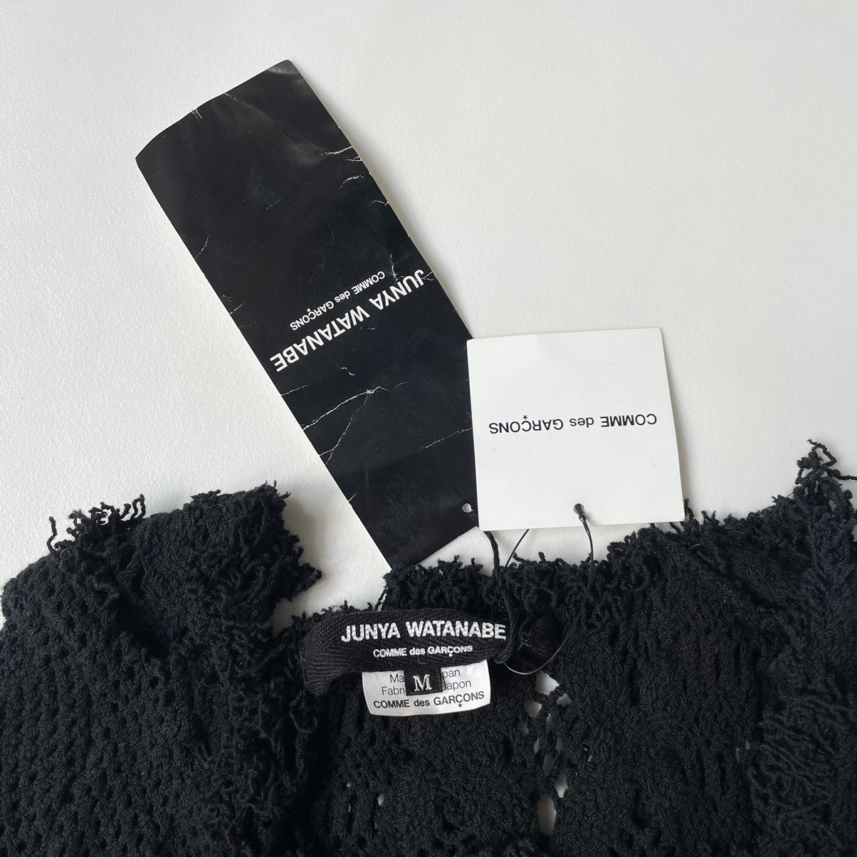 Comme des Garcons A/W 06 Double Layer Distressed Mesh Top Size M / US 6-8 / IT 42-44 - 3 Thumbnail