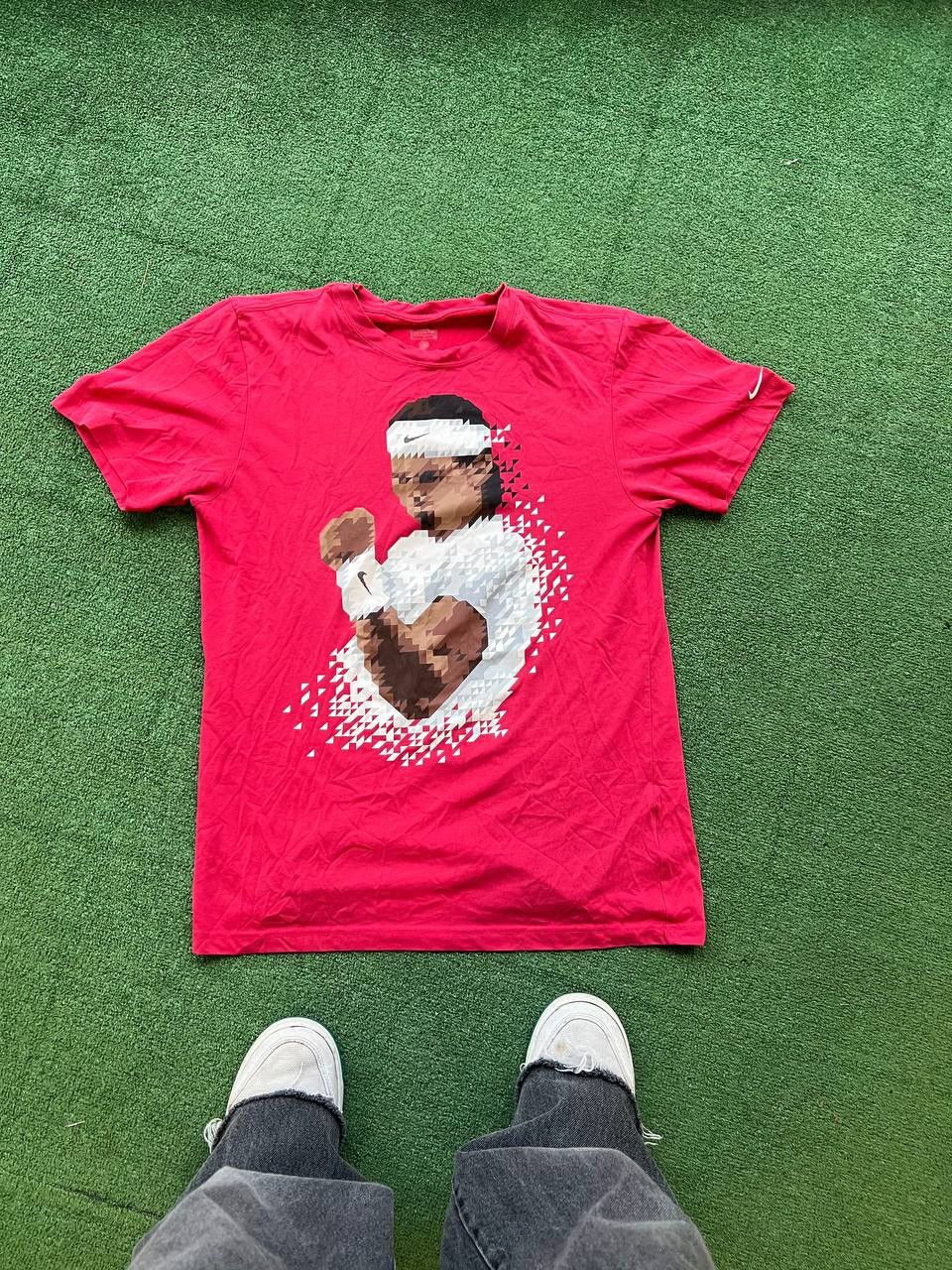 Japanese Brand × Nike 2012 Rafael Nadal Nike Dri-Fit Tennis Vintage T-Shirt Size S / US 4 / IT 40 - 1 Thumbnail