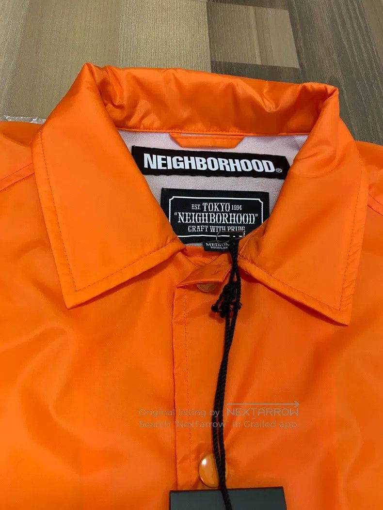 Neighborhood Neighborhood New Coach Jacket, Orange, Size M Size US M / EU 48-50 / 2 - 3 Thumbnail