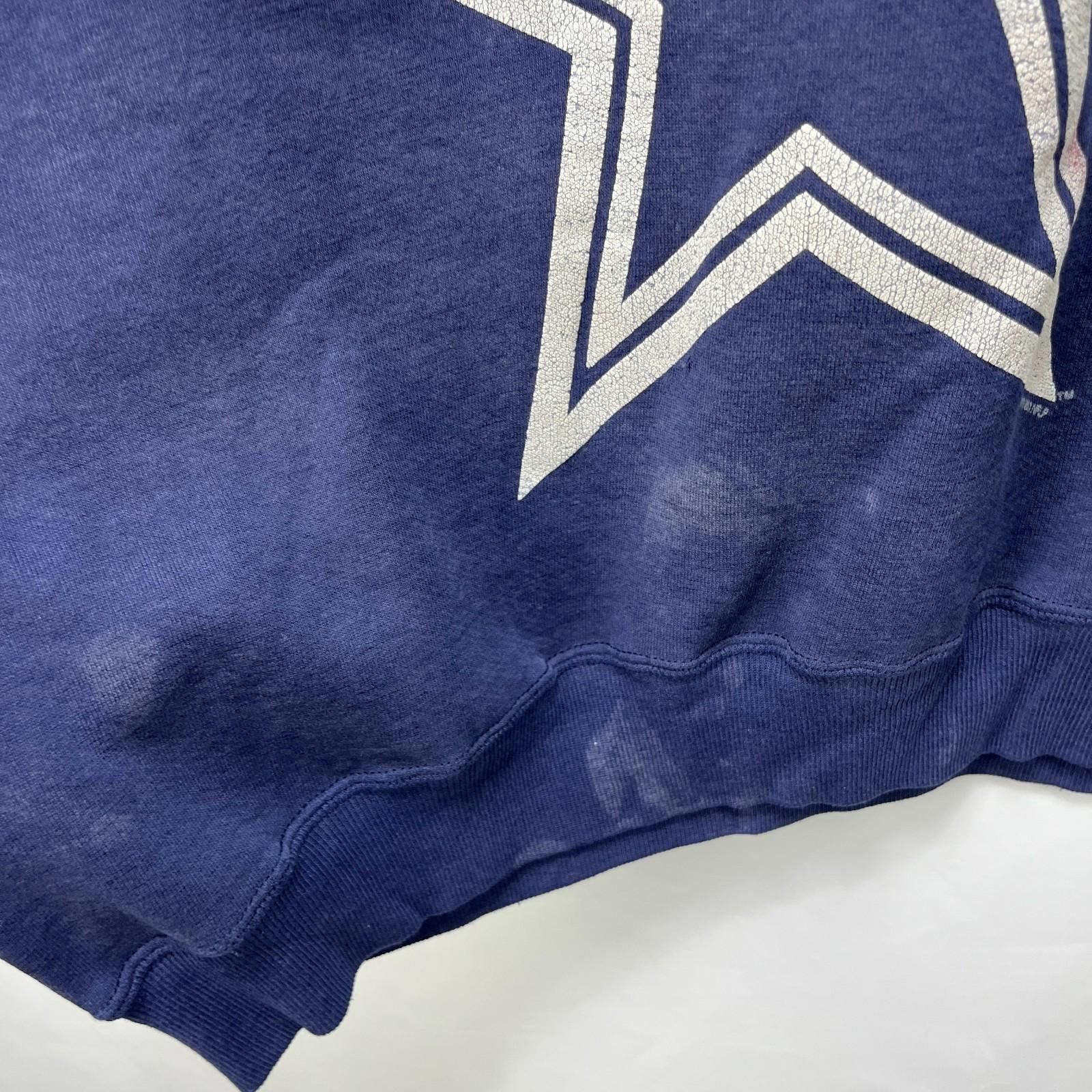 Other Vintage 90s Dallas Cowboys Spellout Sweatshirt NFL XL Size ONE SIZE - 7 Thumbnail