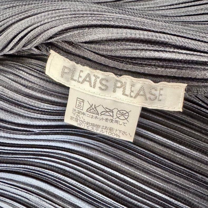 Issey Miyake Issey Miyake size:3 Black pleated coat Size XS / US 0-2 / IT 36-38 - 6 Thumbnail