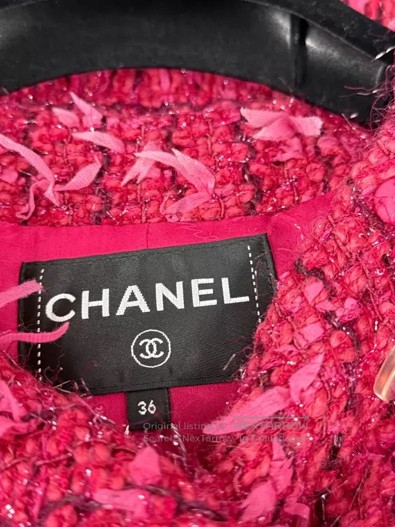 Chanel Chanel Metropolitan Series Red Tassel Jacket Size XS / US 0-2 / IT 36-38 - 4 Thumbnail