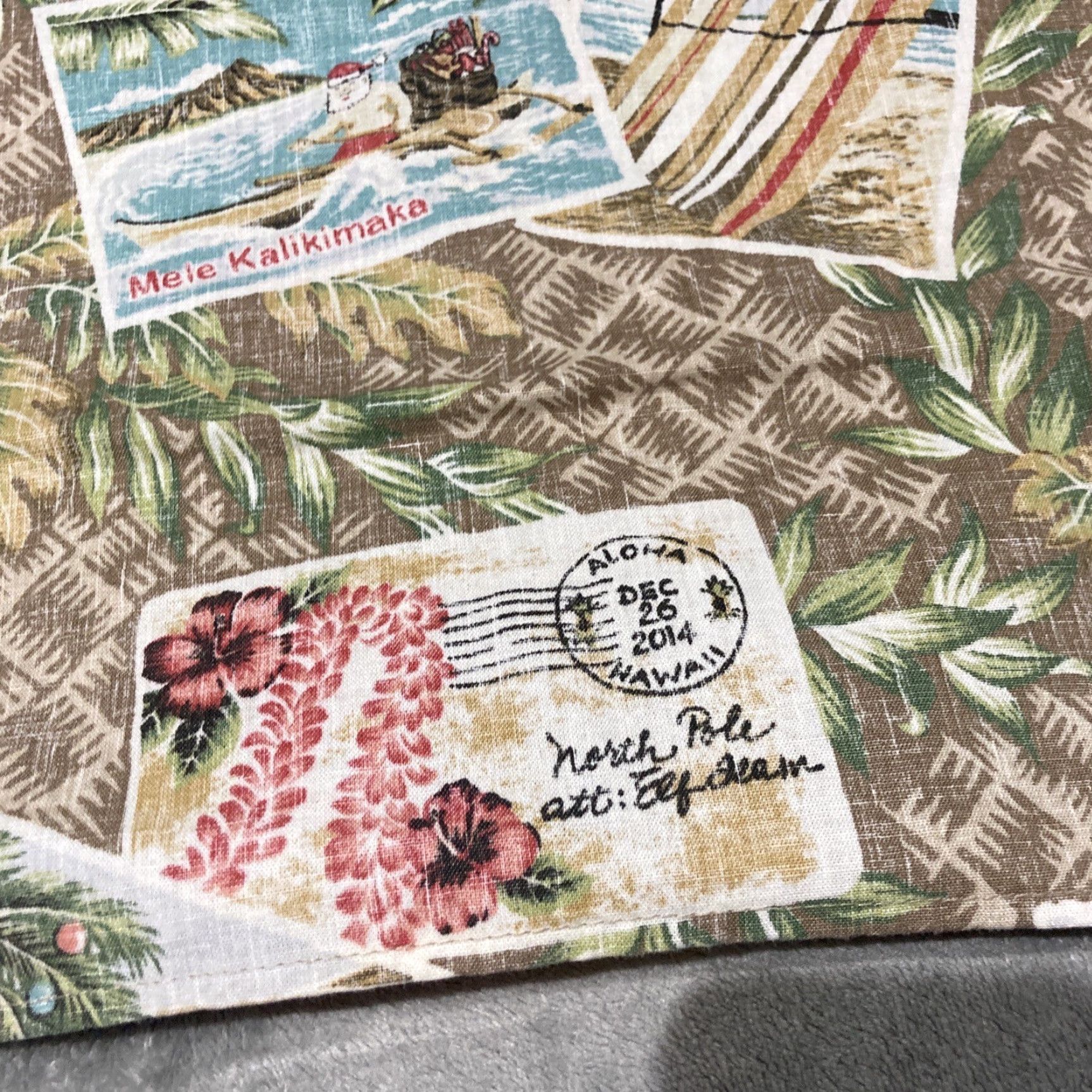 Reyn Spooner Reyn Spooner Mele Kalikimaka Limited Issue Christmas Button-Up Shirt Mens Med Multicolor Short Sleeve Shirt Size US M / EU 48-50 / 2 - 7 Thumbnail