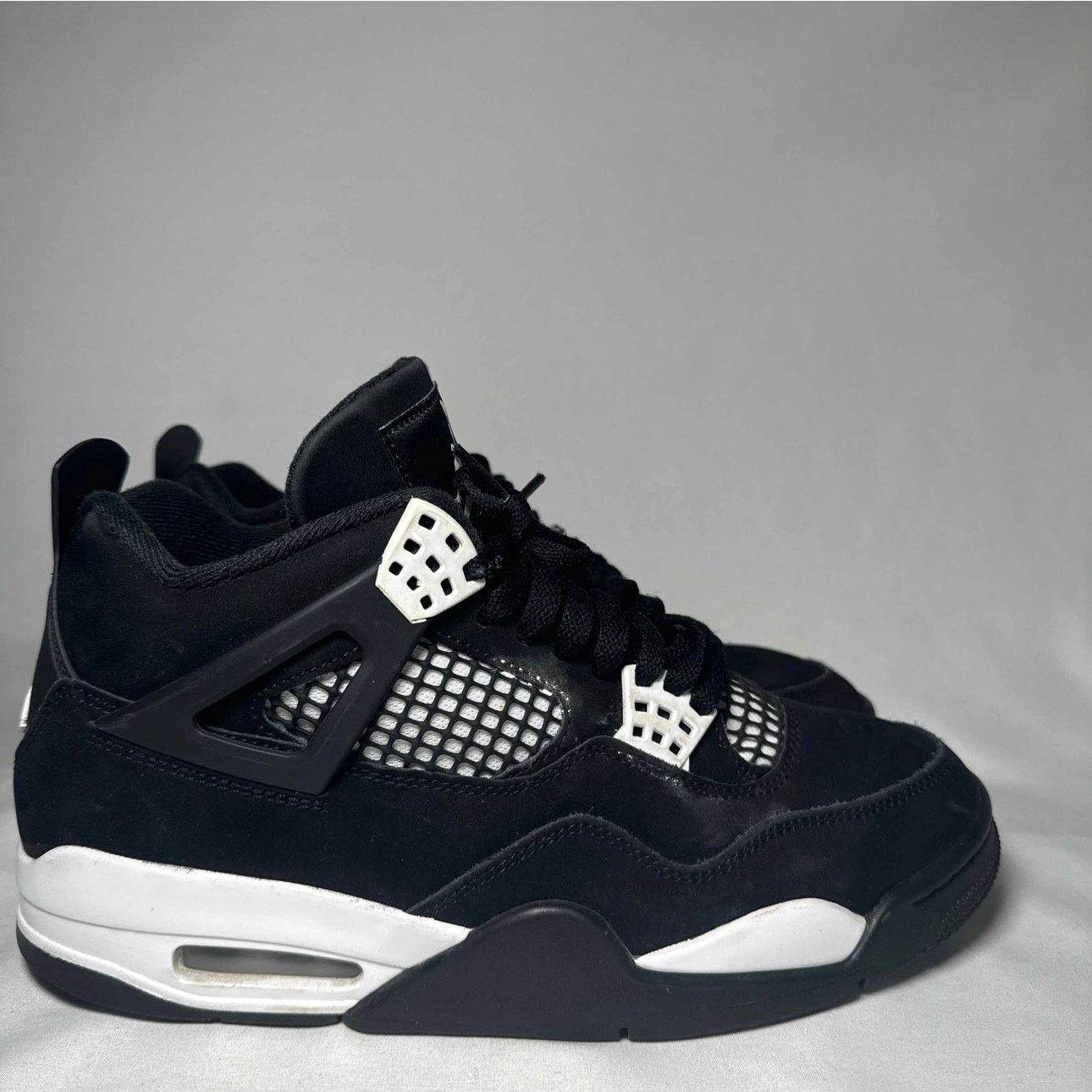 Jordan Brand × Nike Size 8 - Nike Air Jordan 4 Retro White Thunder Men's Shoes Size US 8 / EU 41 - 1 Thumbnail