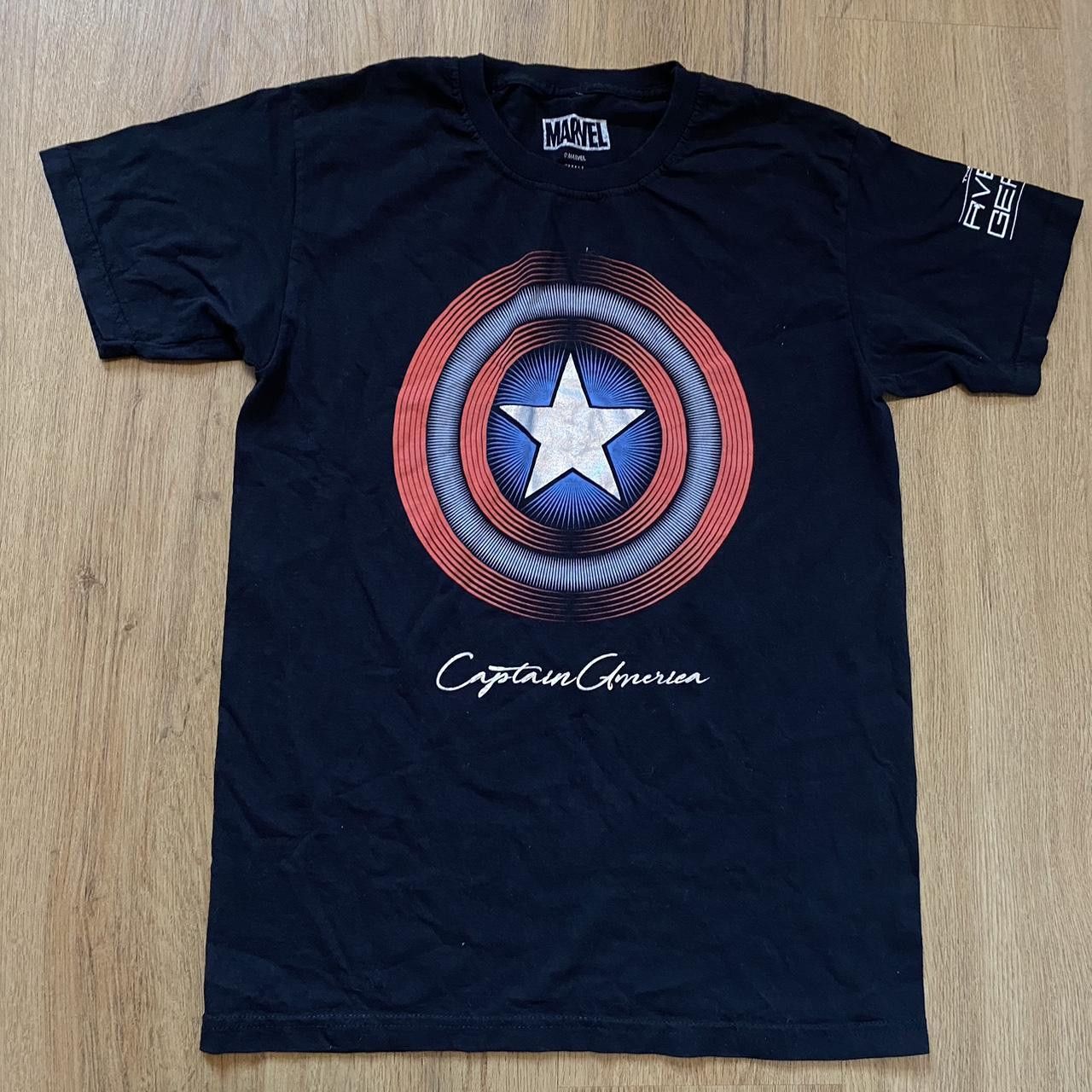 Marvel Comics Marvel Captain America navy t-shirt Size US S / EU 44-46 / 1 - 1 Thumbnail