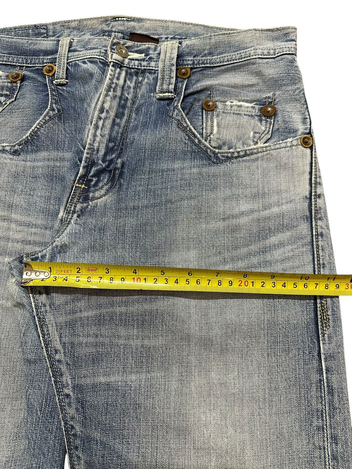 Levi's Vintage 90s Levis 502 Faded Wash Style Loose Jeans Size US 32 / EU 48 - 15 Thumbnail