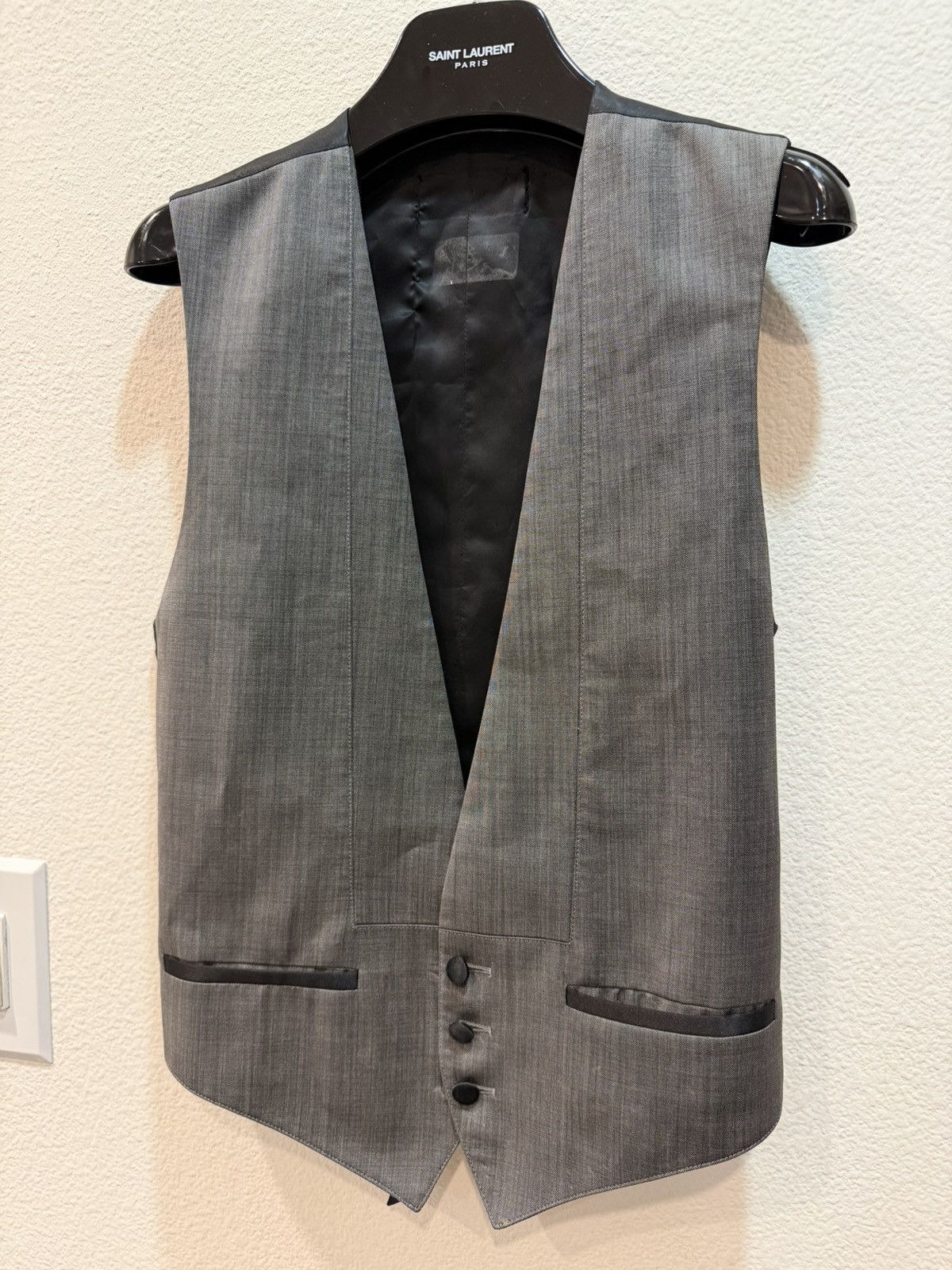 Dior SS08 Gray Suit Vest 44 Size US XS / EU 42 / 0 - 2 Thumbnail