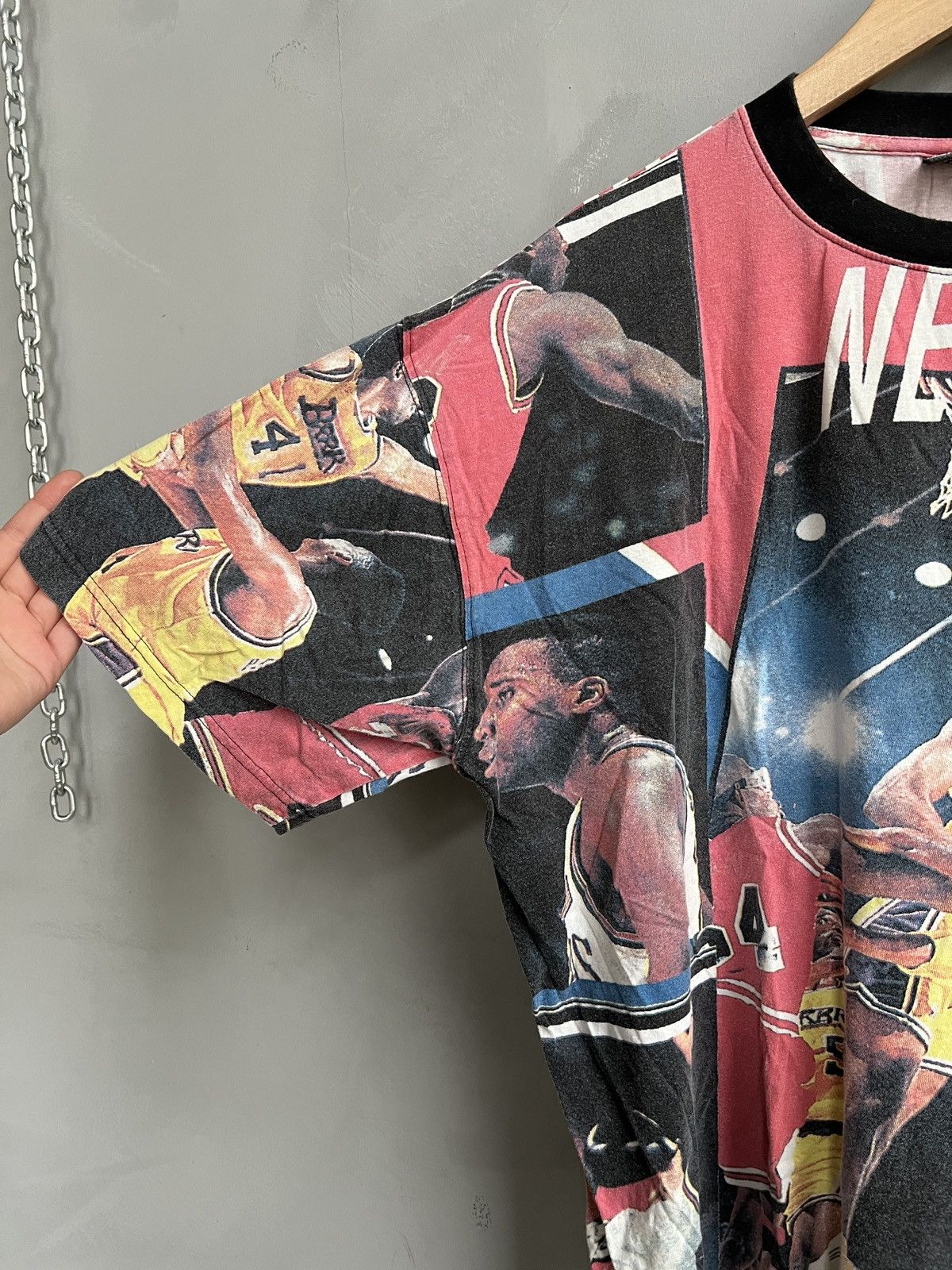NBA Graphic Print NBa lakers vintage T Shirt Streetwear Y2K Size US L / EU 52-54 / 3 - 3 Thumbnail