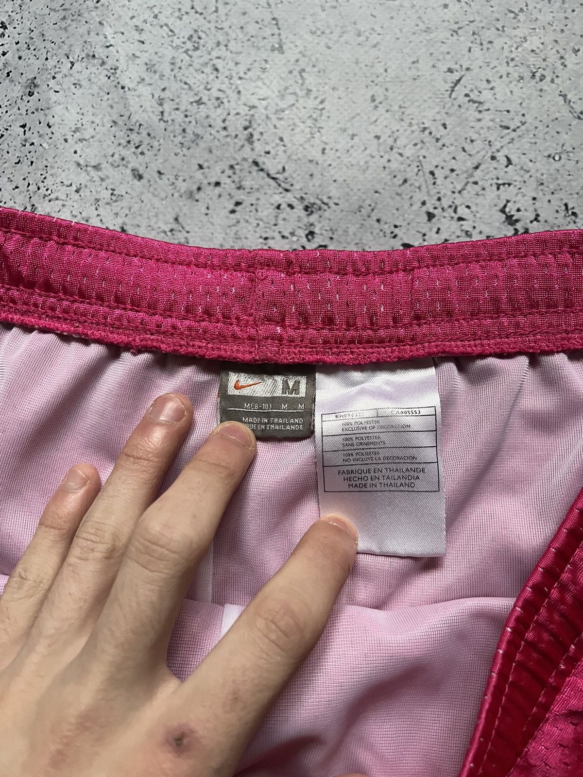 Nike × Vintage Vintage Nike Baggy Shorts Mini Swoosh Y2K USA Size US 32 / EU 48 - 5 Thumbnail