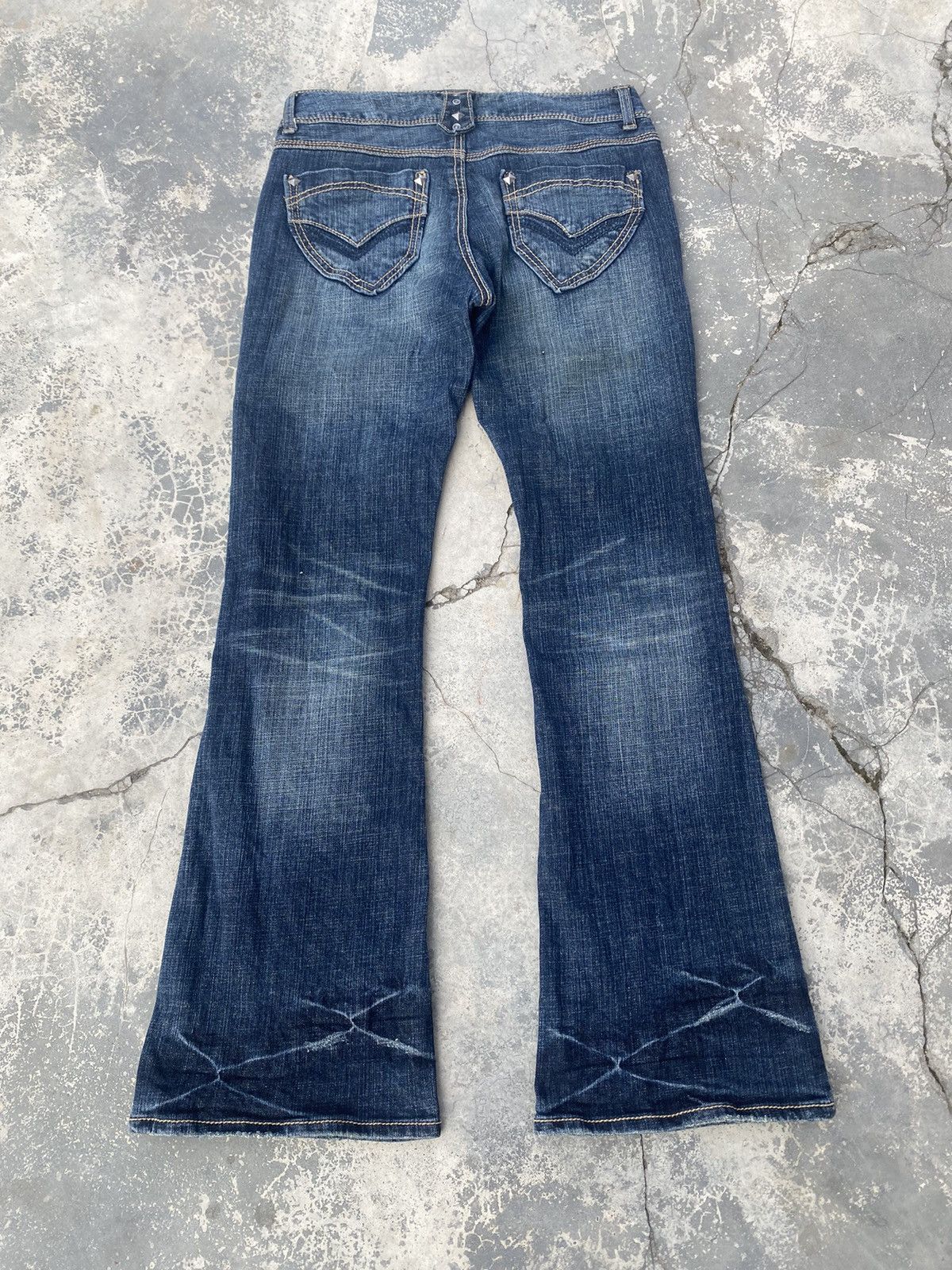 If Six Was Nine × Japanese Brand DIARIA Studded Flare Size US 28 / EU 44 - 3 Thumbnail