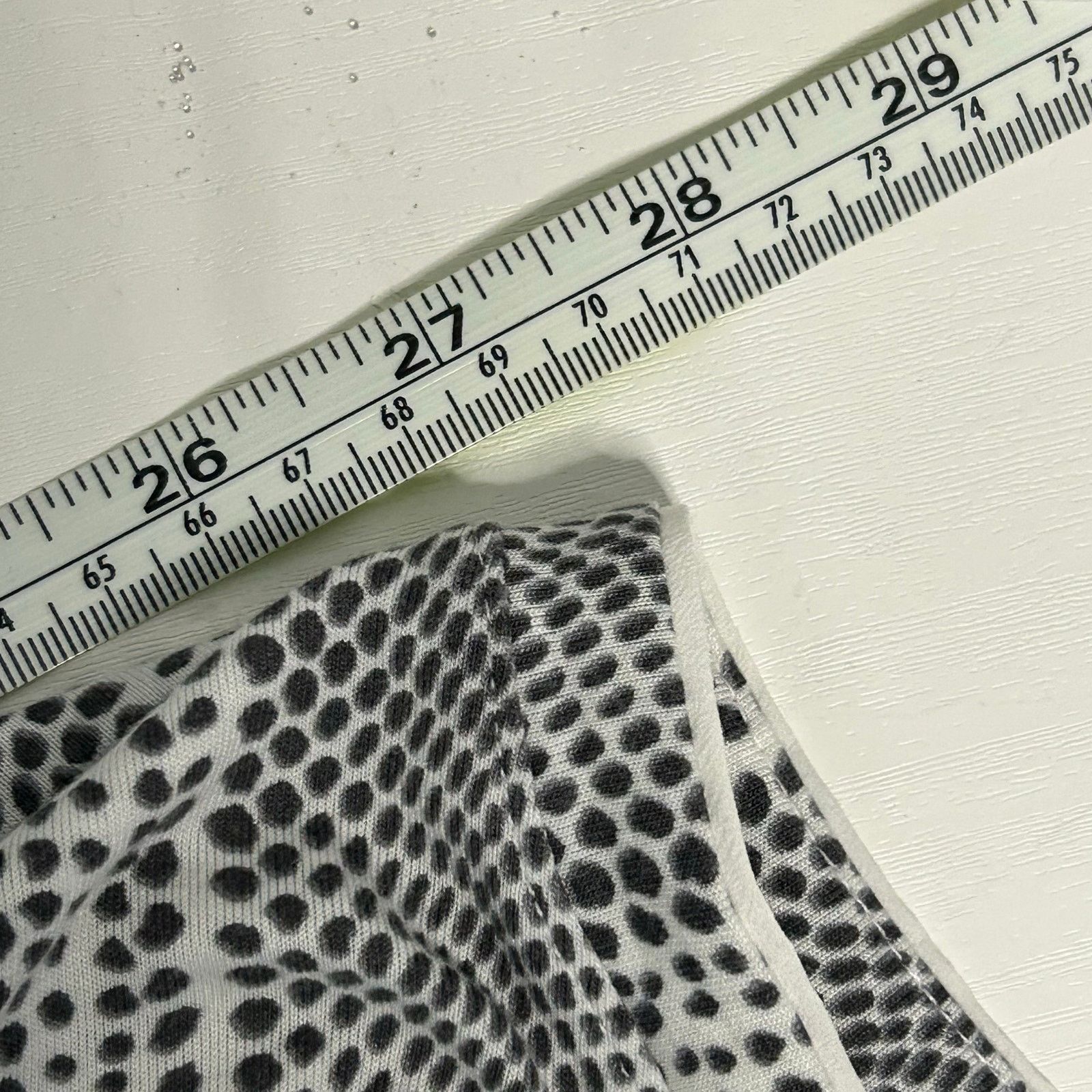 Apt. 9 Apt 9 Black White Spotted Layered Pleated Hem Blouse XL Size XL / US 12-14 / IT 48-50 - 6 Thumbnail
