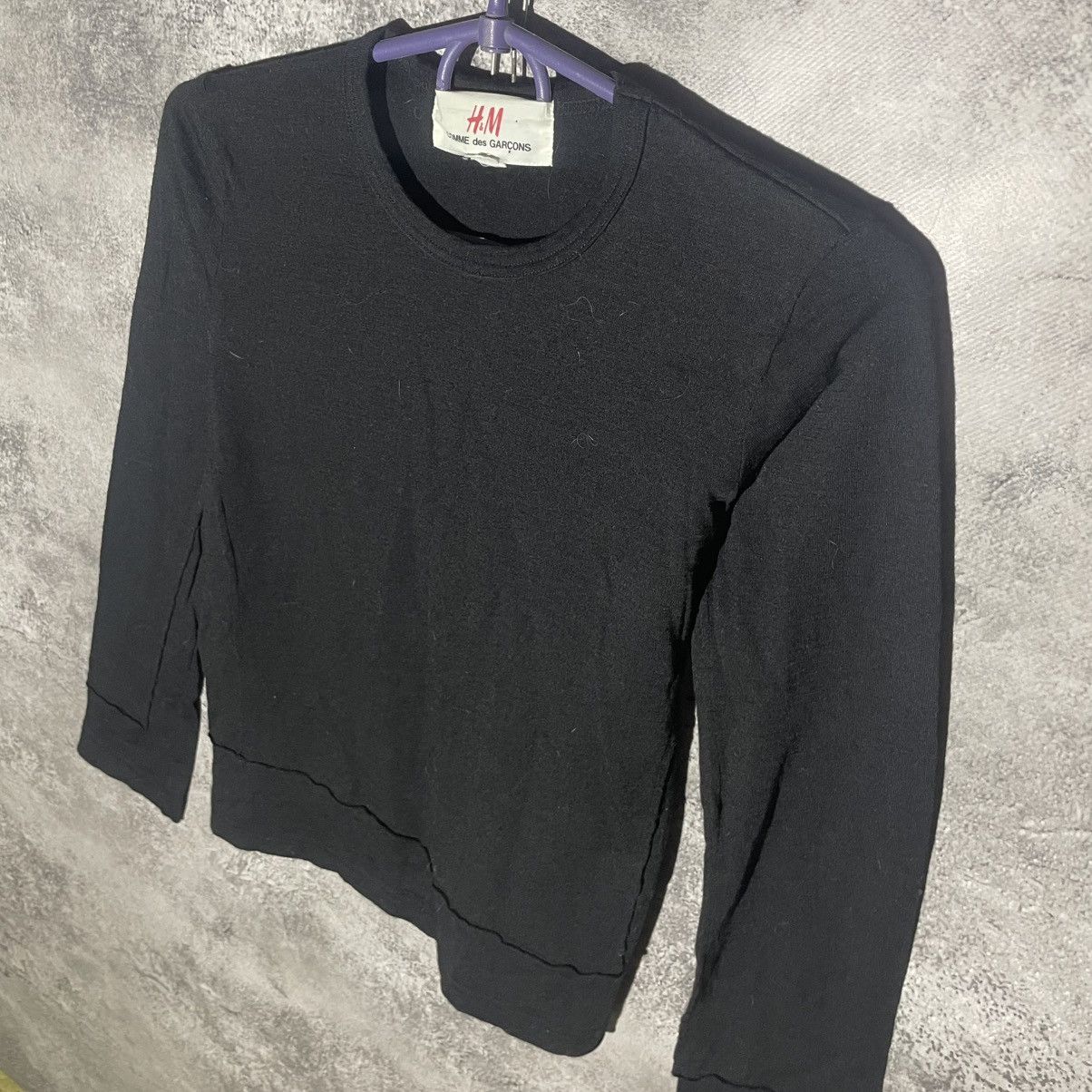 Comme des Garcons × H&M Comme Des Garcons x HM Wool Sweater Y2K Avant Garde Rare Size S / US 4 / IT 40 - 2 Thumbnail
