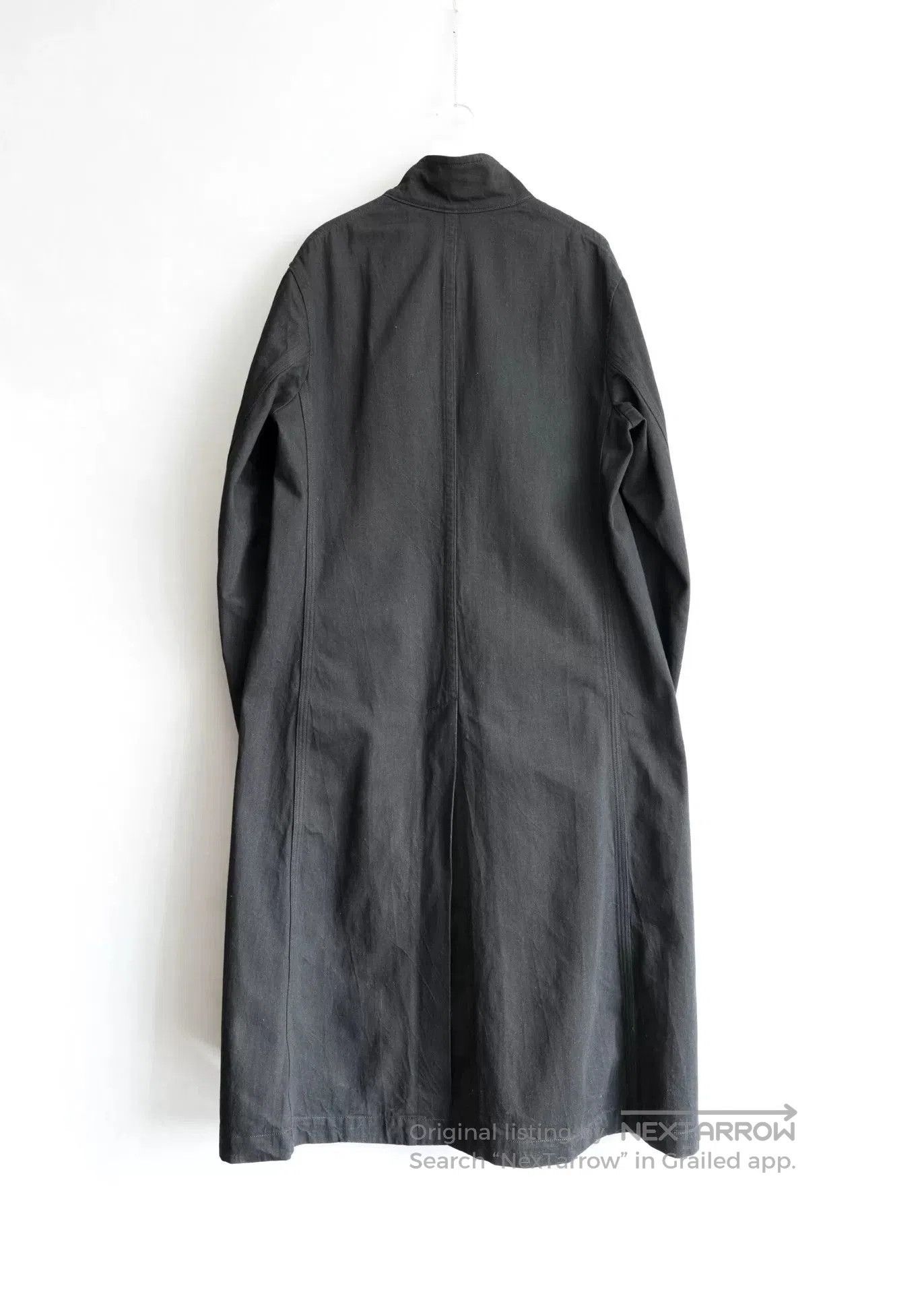 Yohji Yamamoto Yohji Yamamoto Black Long Coat 23AW. Size US M / EU 48-50 / 2 - 4 Thumbnail