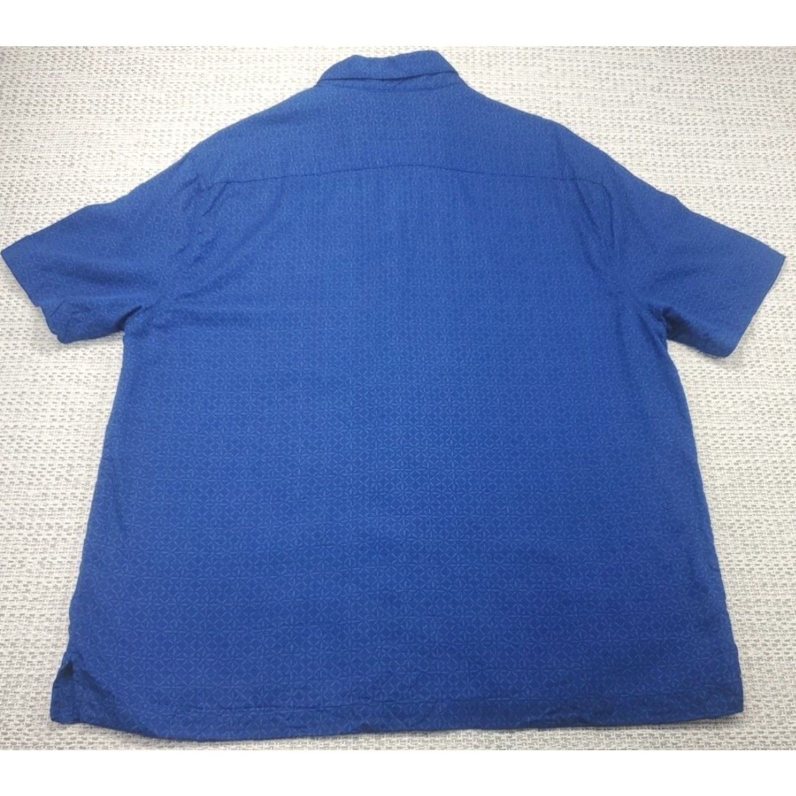 Nat Nast VINTAGE Nat Nast Shirt Mens L Silk Blend Short Sleeve Casual Hawaiiian Beach Hawaiian Retro Geometric Button-Up Mens Times Size US L / EU 52-54 / 3 - 5 Thumbnail