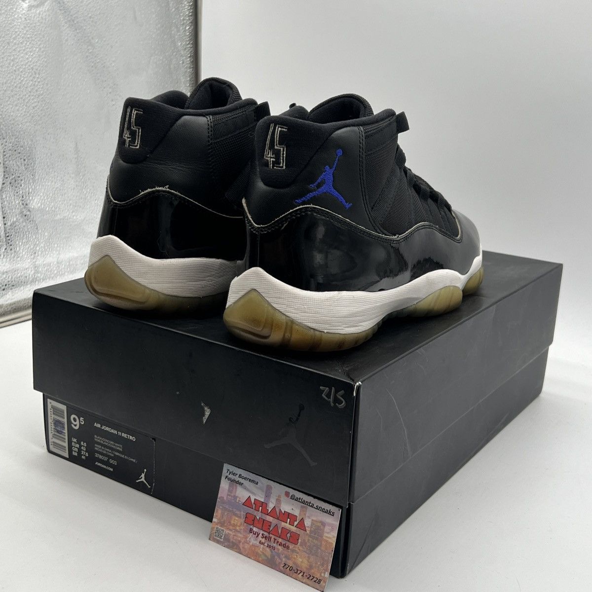 Jordan Brand Air Jordan 11 space jam Size US 9.5 / EU 42-43 - 5 Thumbnail