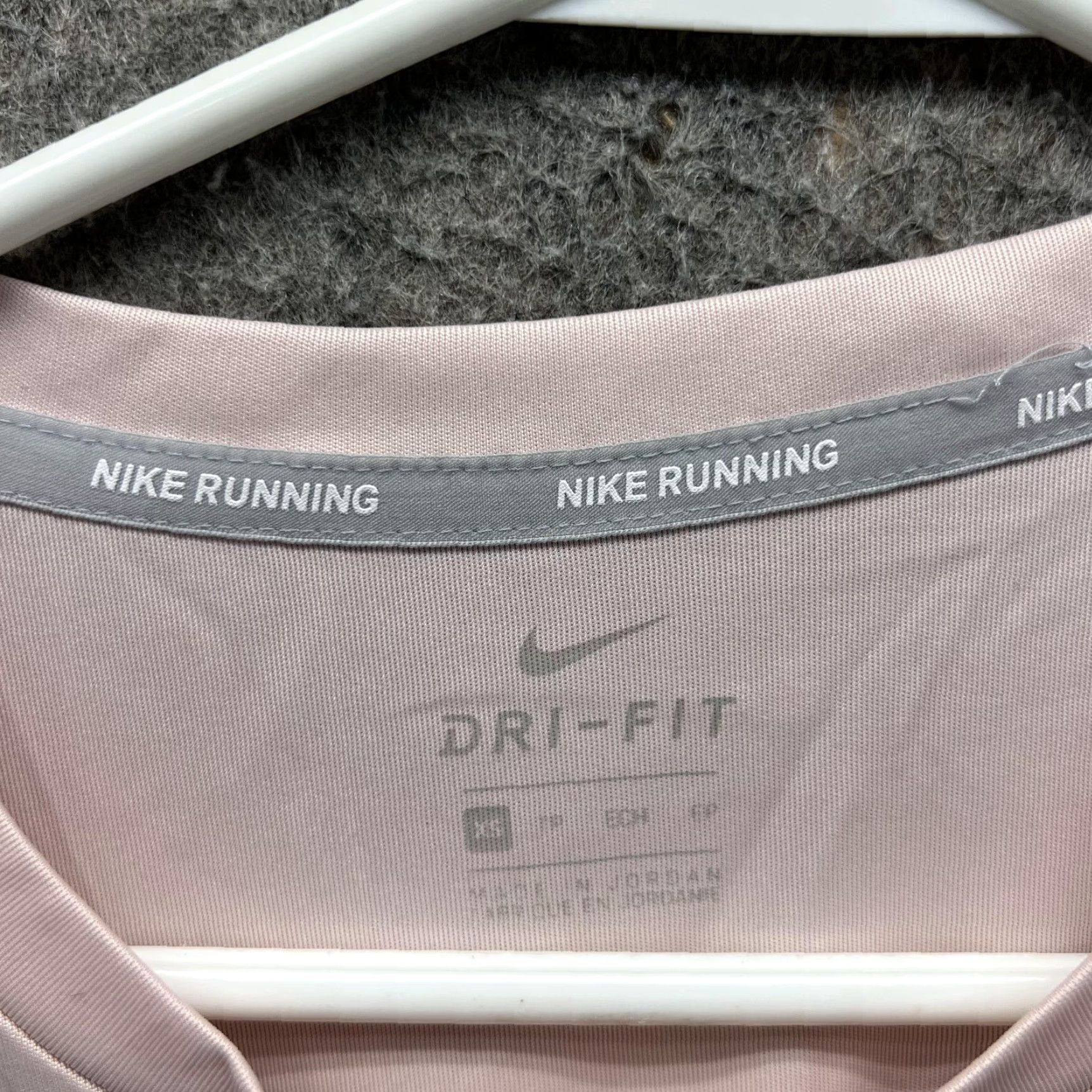Nike Nike Shirt Women XS Pink Athletic Polyester Crewneck Short Sleeve Size XS / US 0-2 / IT 36-38 - 5 Thumbnail
