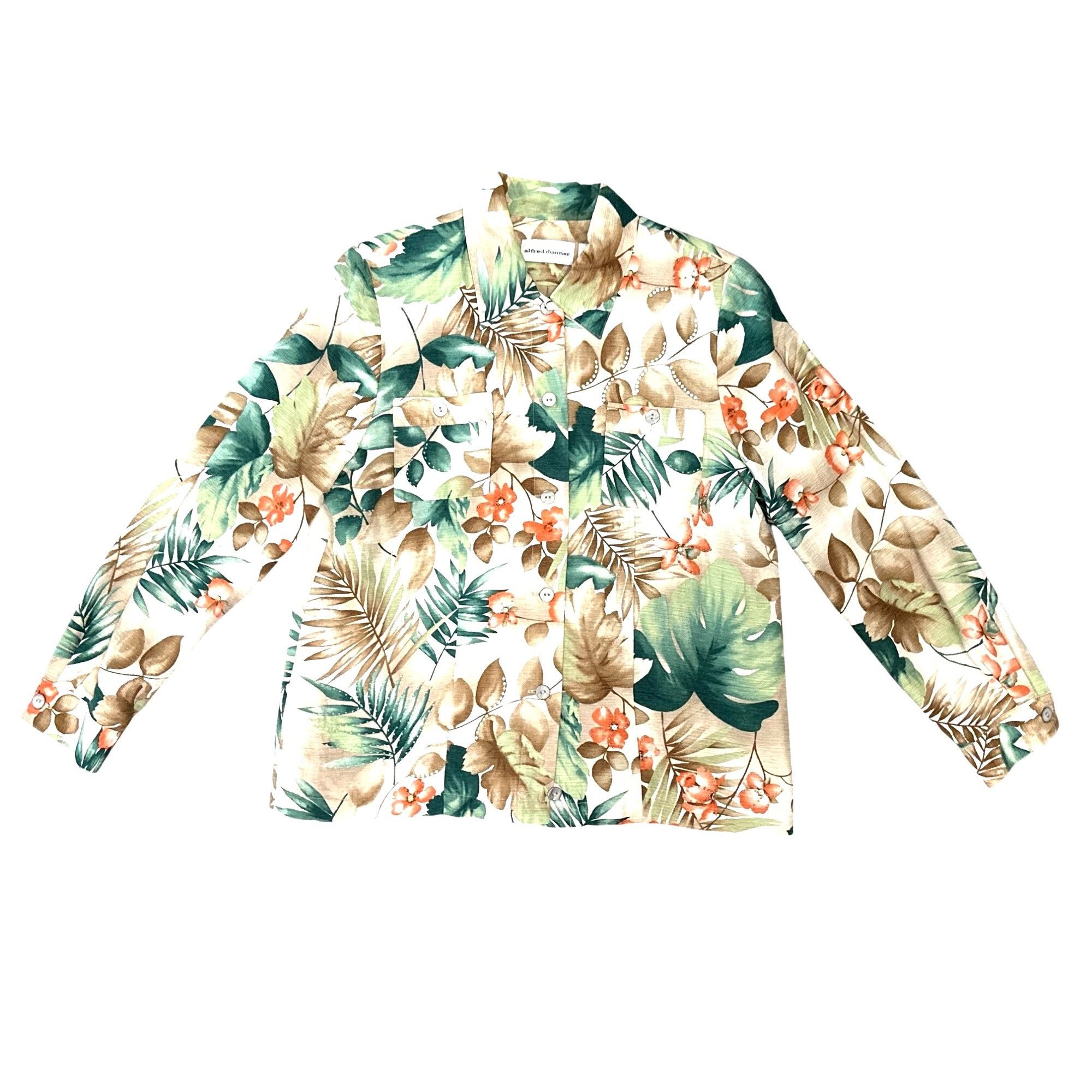Other Alfred Dunner Size 12 Yellow Silk Blend Jacket Floral Trim T Size XL / US 12-14 / IT 48-50 - 8 Thumbnail