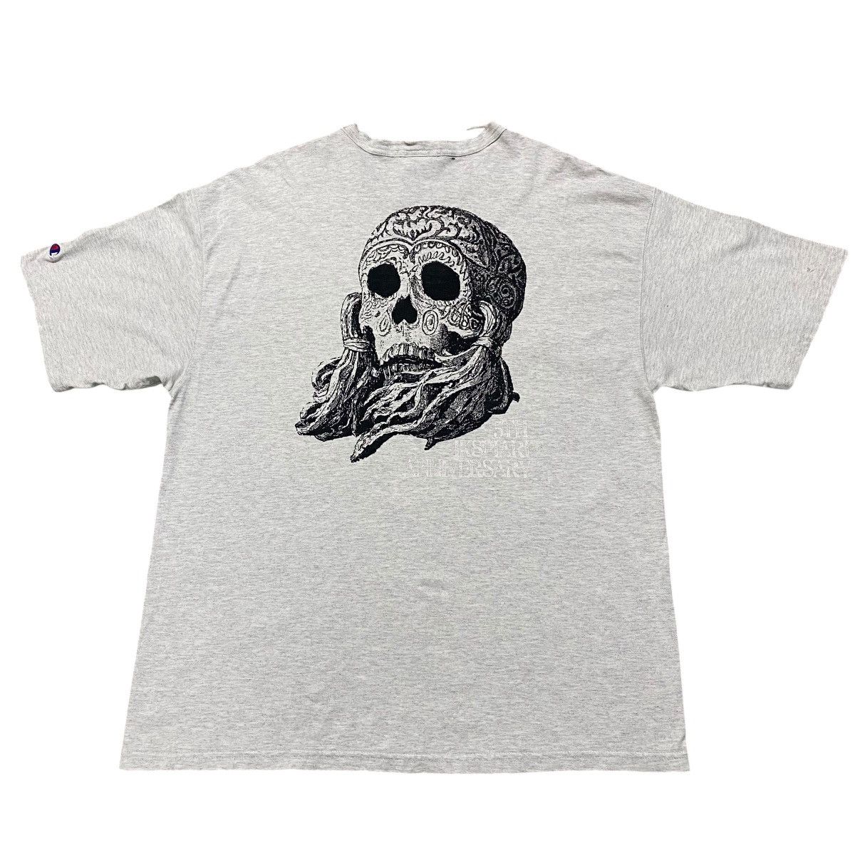 Stussy Vintage Stussy x Champion Distressed Shirt Size US L / EU 52-54 / 3 - 2 Thumbnail