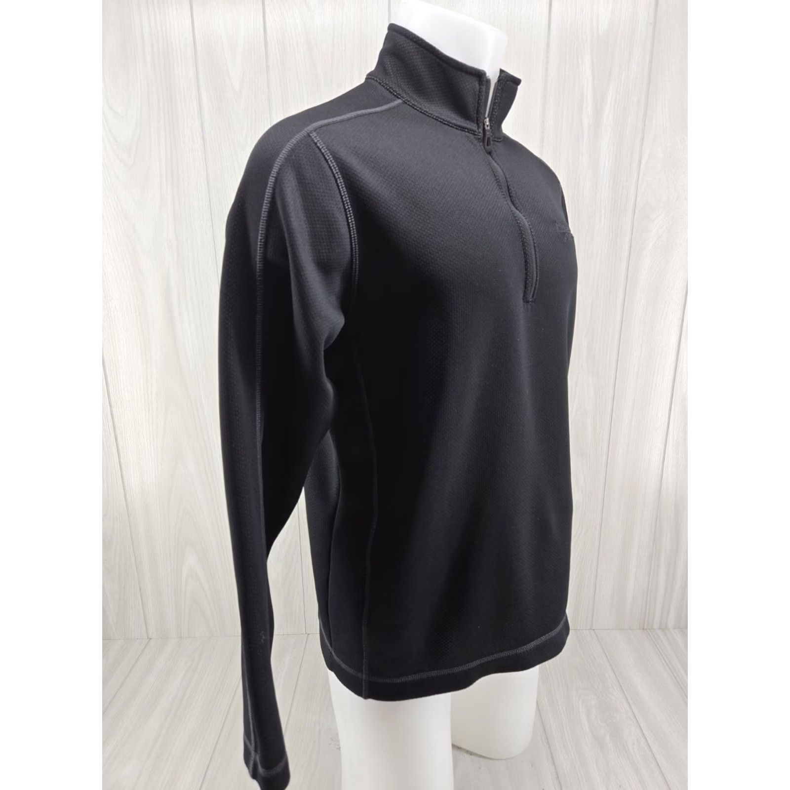 Nike Nike Dri Fit L/S 1/4 Zip Pullover Shirt Medium Black Nike Dri-FIT Shirt Men M Black 1/4 Zip Pullover Long Sleeve Logo Casual Sports Modern Nike Size US M / EU 48-50 / 2 - 5 Thumbnail