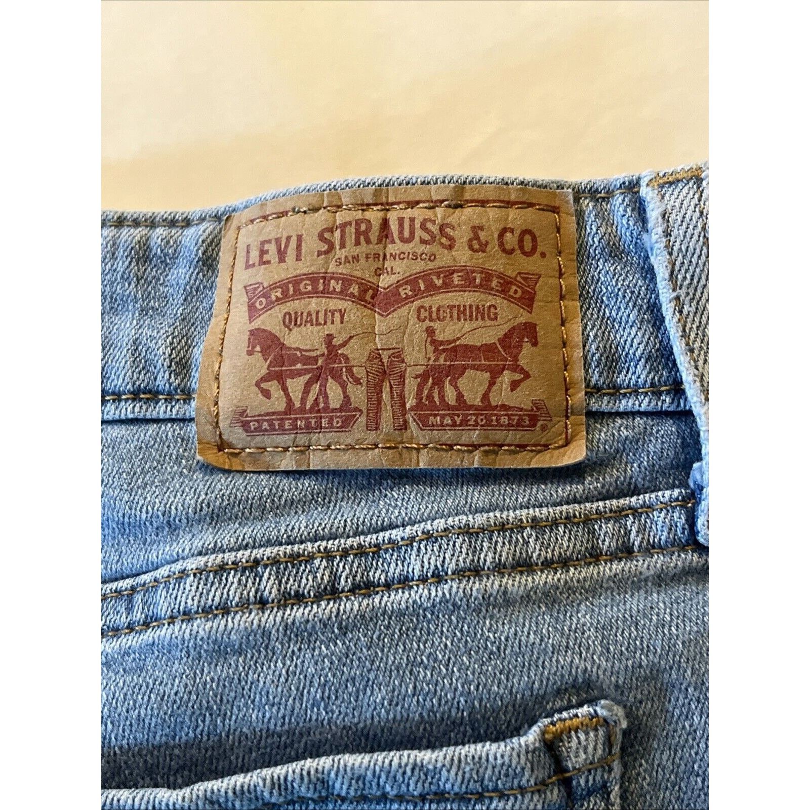 Levi's Levi’s 711 Jeans 32x27 Blue Skinny Ankle Mid Rise Stretch Size 32" / US 10 / IT 46 - 19 Thumbnail