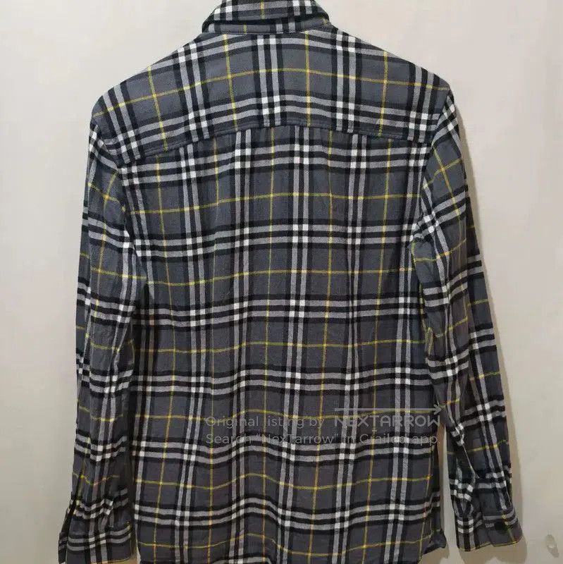 Burberry Burberry Gray Plaid Long Sleeve Shirt. Size US S / EU 44-46 / 1 - 2 Thumbnail
