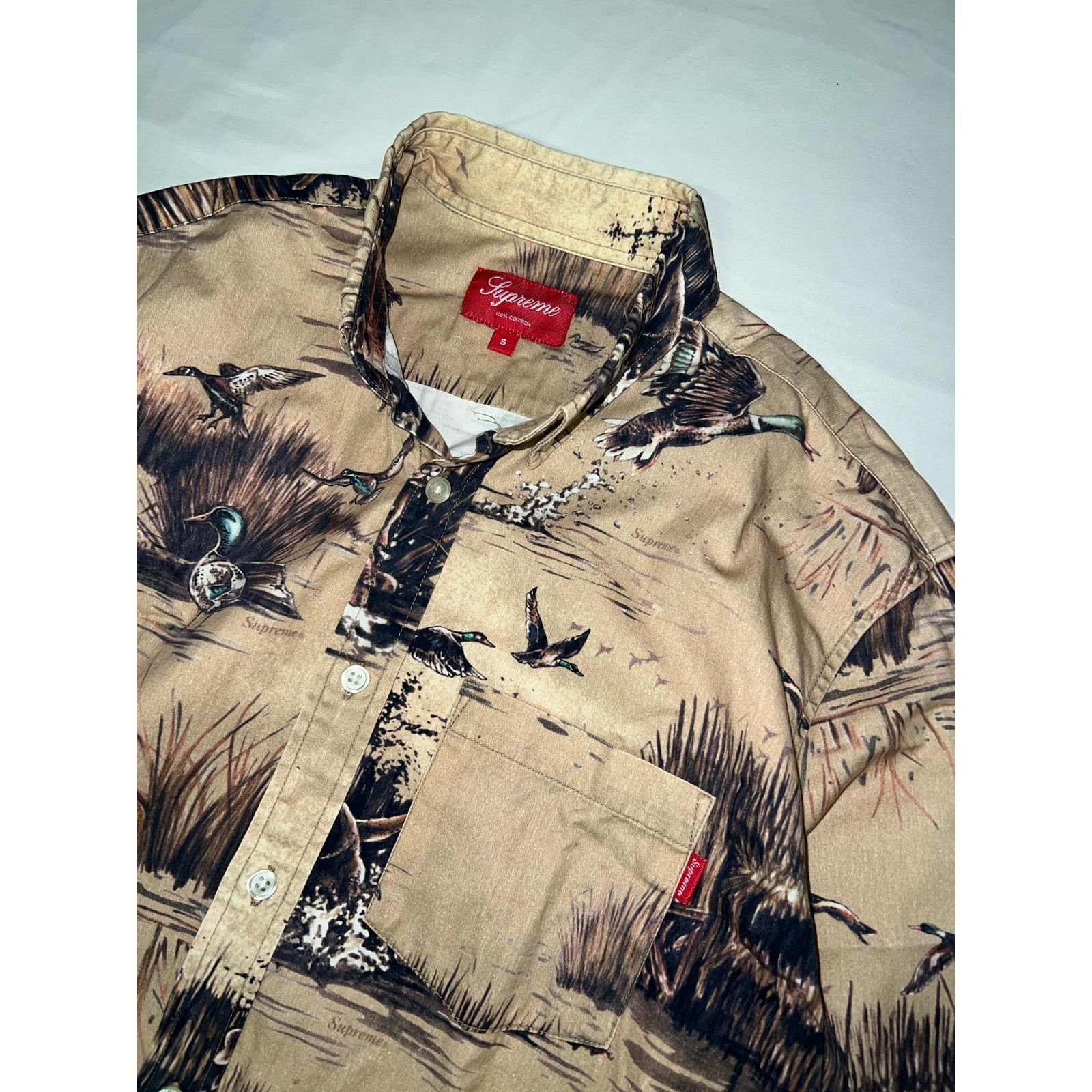 Supreme Supreme FW12 Dogs and Ducks Button Up Shirt | Grailed
