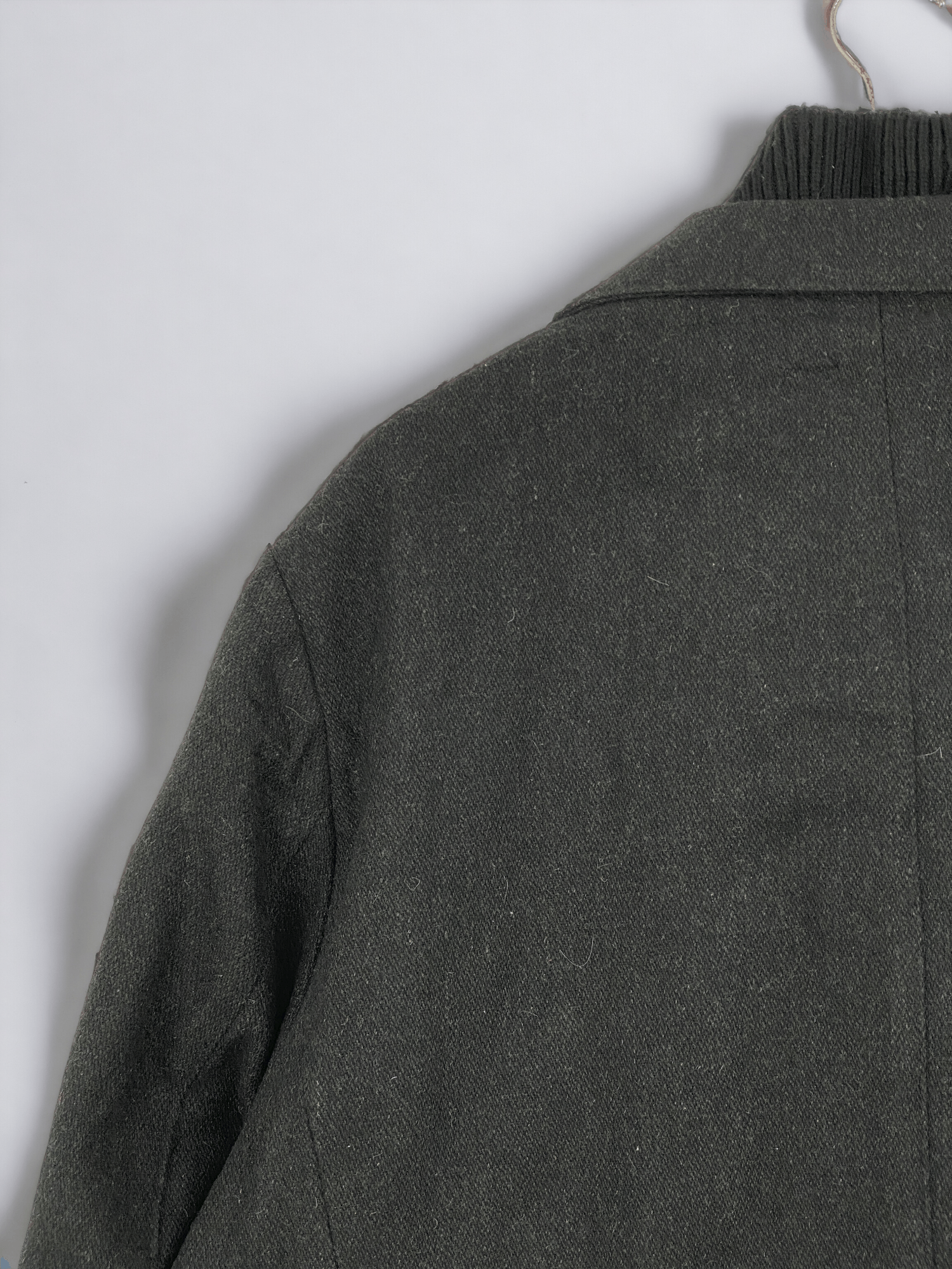 Angelo Litrico Vintage Angelico Litrico Heavy Coat Zipper Up Jacket JA0059 Size US XXL / EU 58 / 5 - 12 Thumbnail