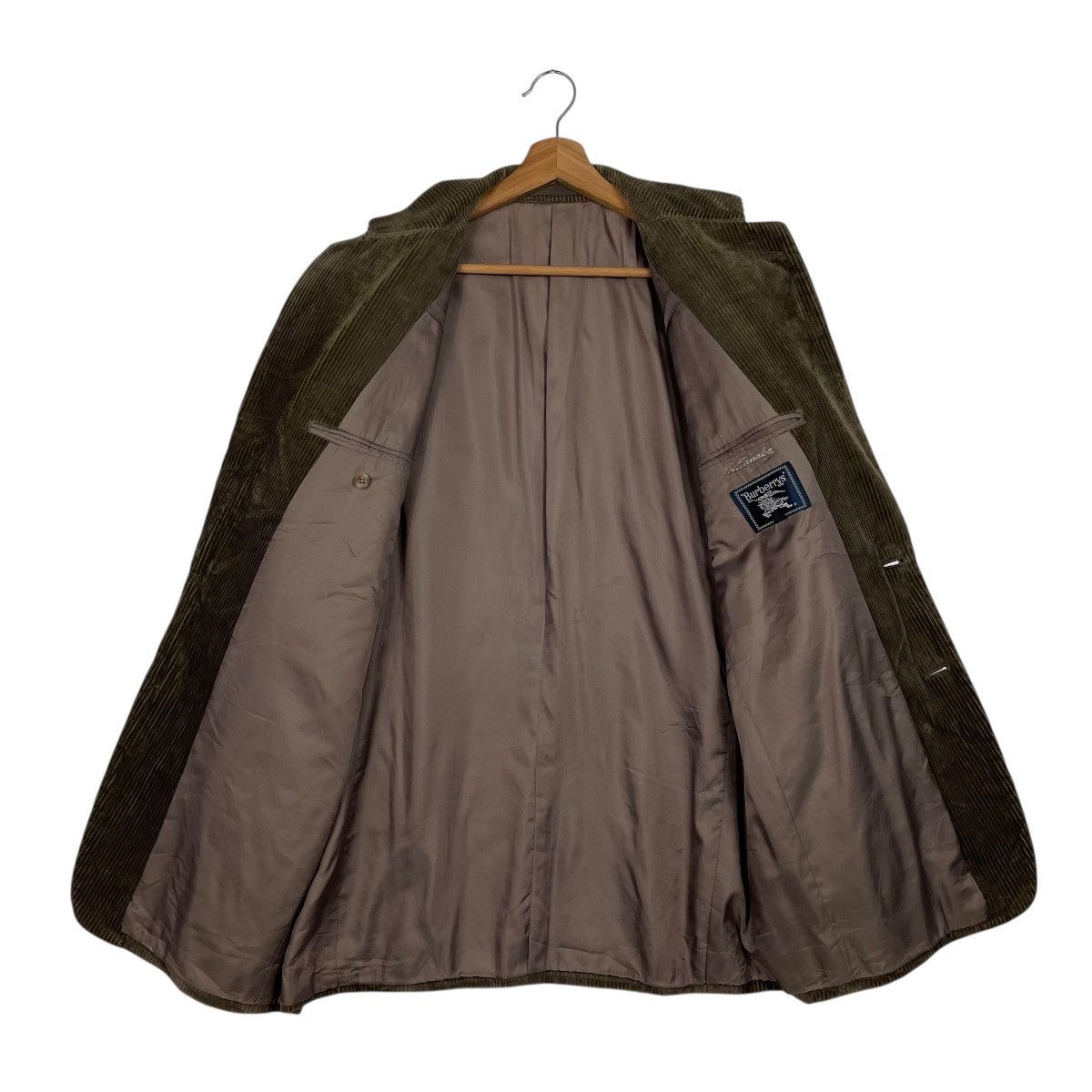 Burberry Brown Vtg Burberrys Corduroy Jacket Size US L / EU 52-54 / 3 - 11 Thumbnail