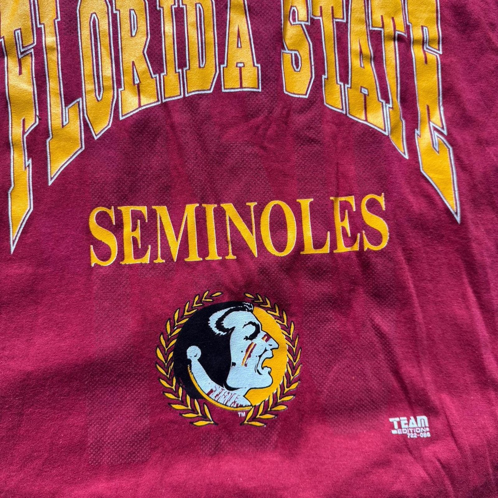 Vintage Vintage 1990s Florida State University Tank Top - Size XL Size US XL / EU 56 / 4 - 3 Thumbnail