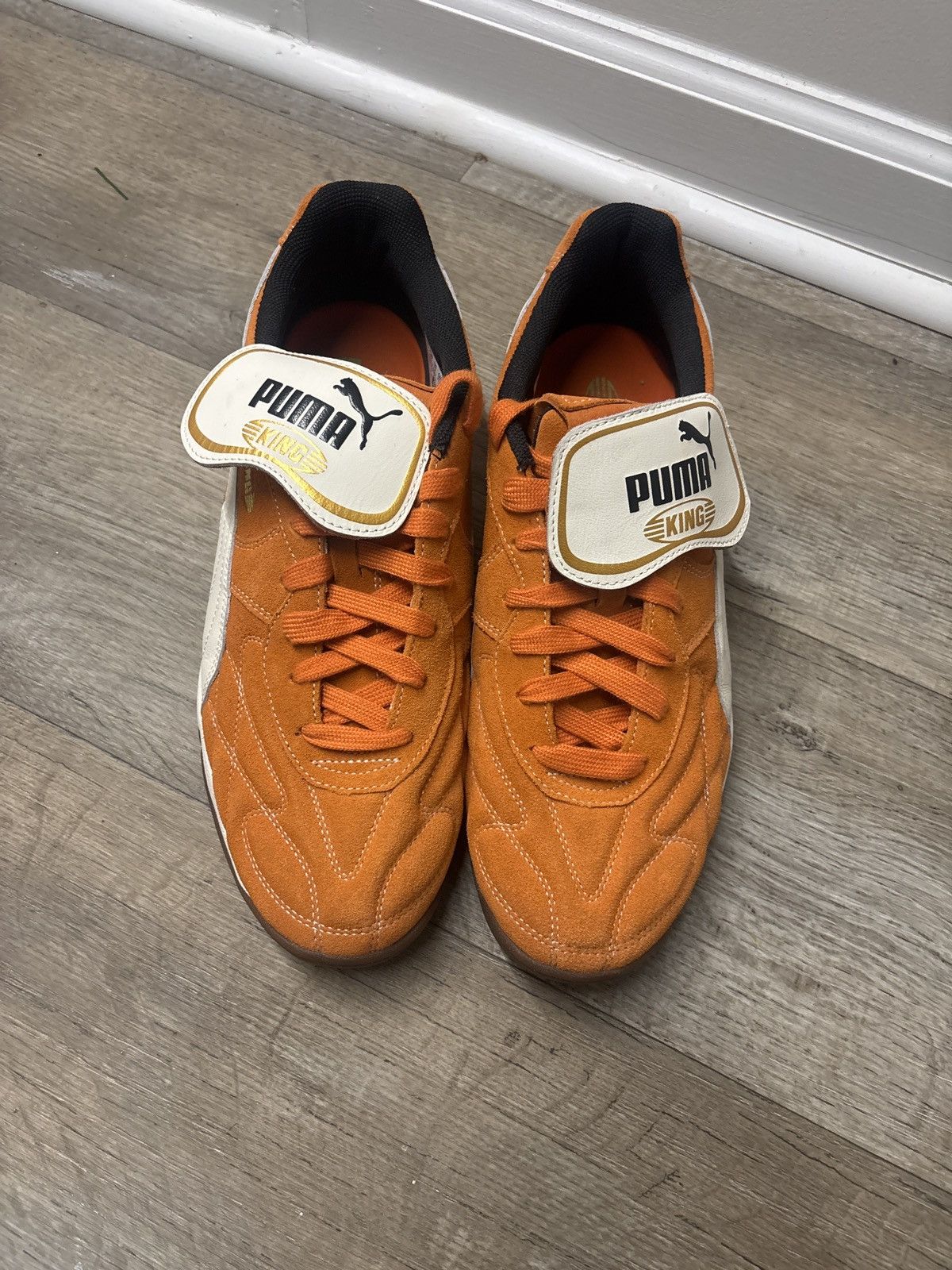 Puma Puma king indoor royalty ‘maple syrup’ Size US 13 / EU 46 - 7 Thumbnail