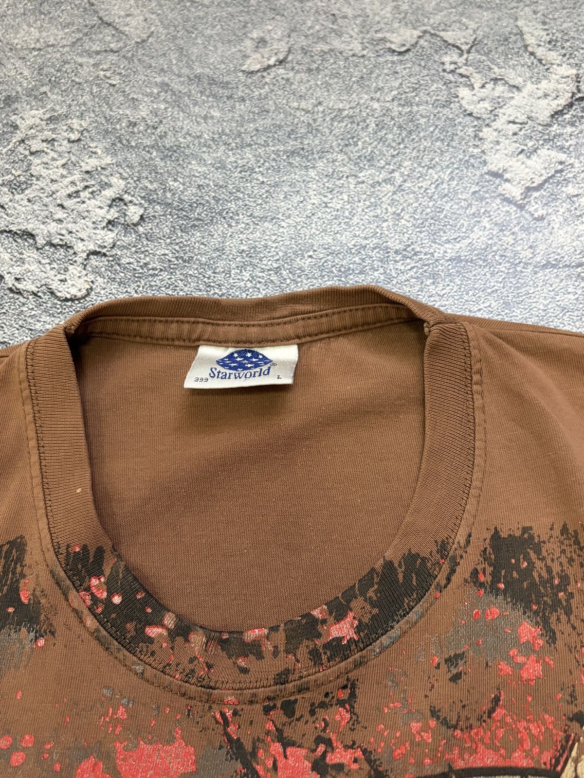 Vintage Vintage Metallica The Shortest Straw Tee Starworld Tag XL Size US L / EU 52-54 / 3 - 3 Thumbnail