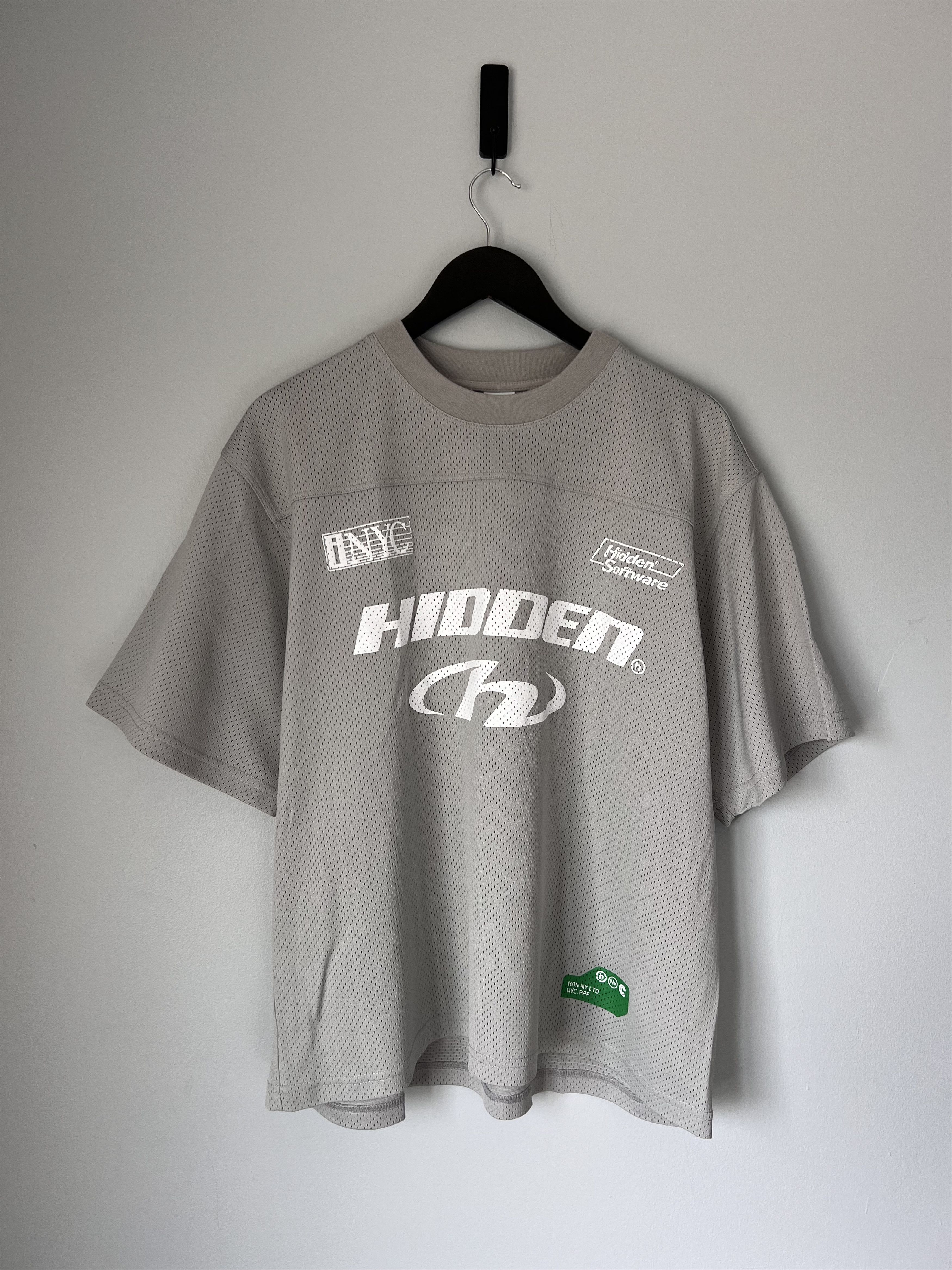 HIDDEN Hidden NY Mesh Jersey in Silver Size US XL / EU 56 / 4 - 1 Thumbnail