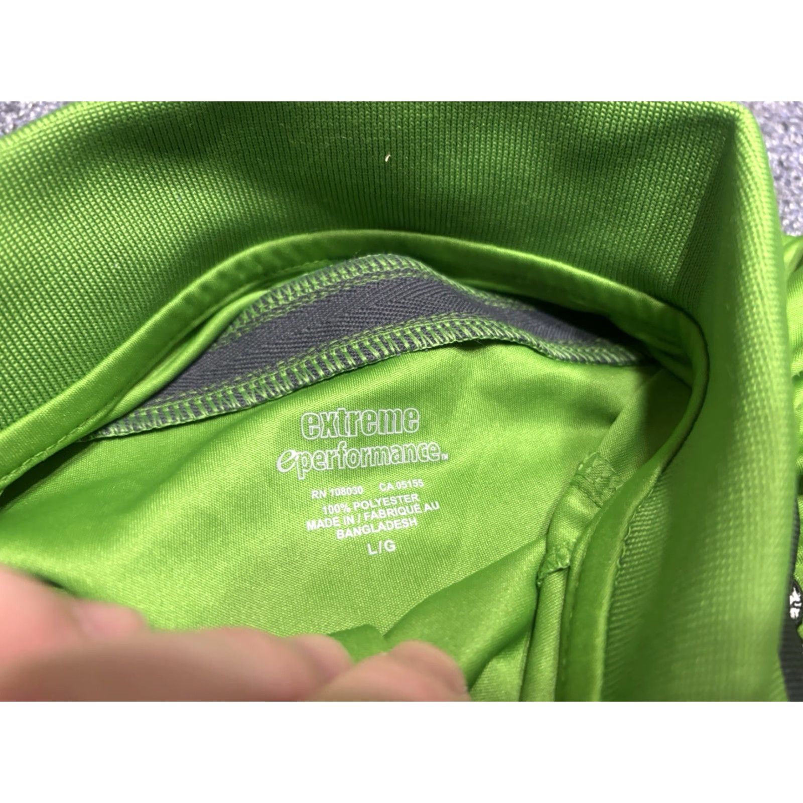 Vintage Extreme E-Performance Polo Shirt Men's L Green Football Basic N6 N6 Size US L / EU 52-54 / 3 - 4 Thumbnail