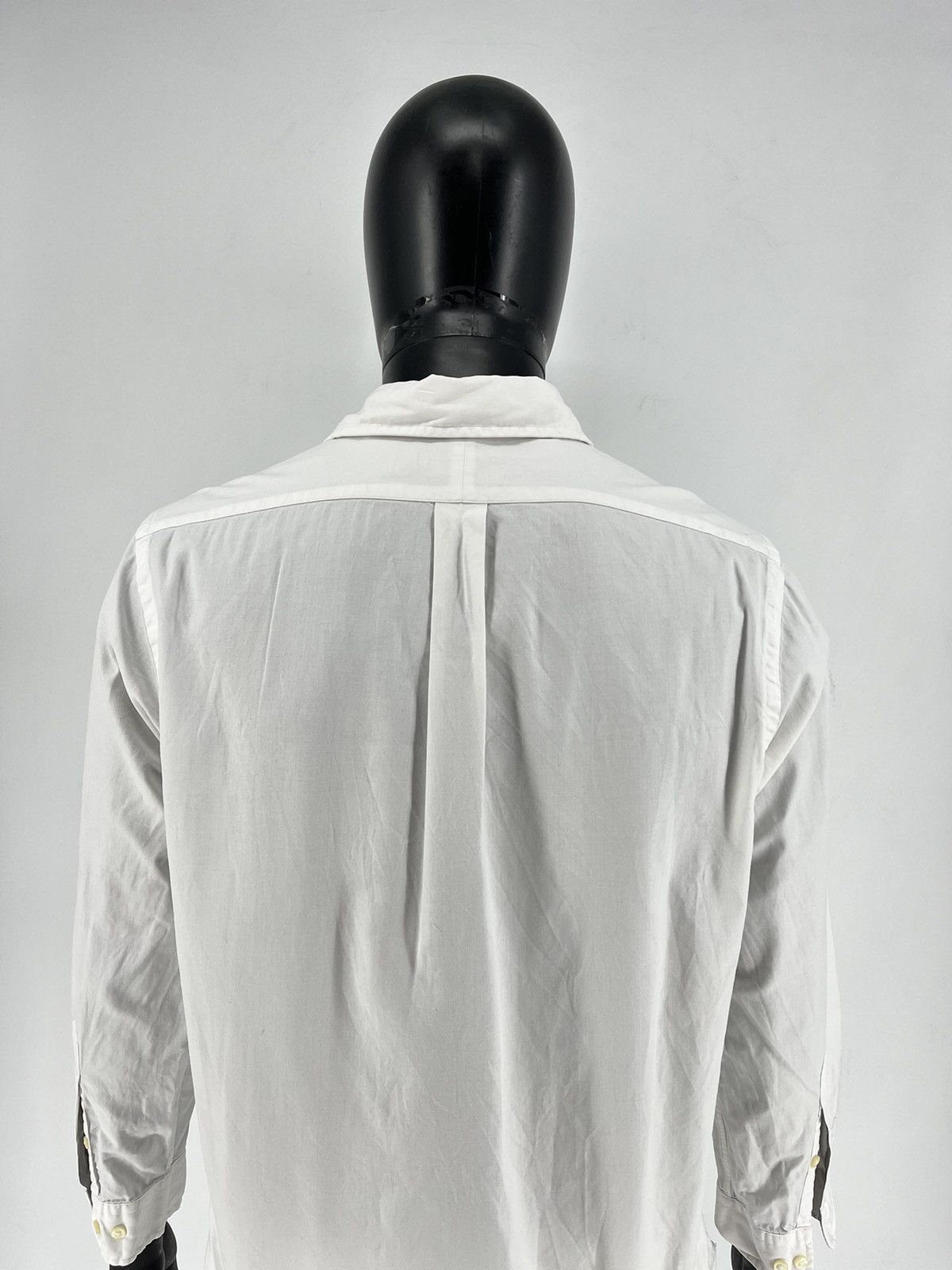 Polo Ralph Lauren × Ralph Lauren × Vintage Vintage White Shirt Polo Ralph Lauren Size XL Rare Size US XL / EU 56 / 4 - 9 Thumbnail