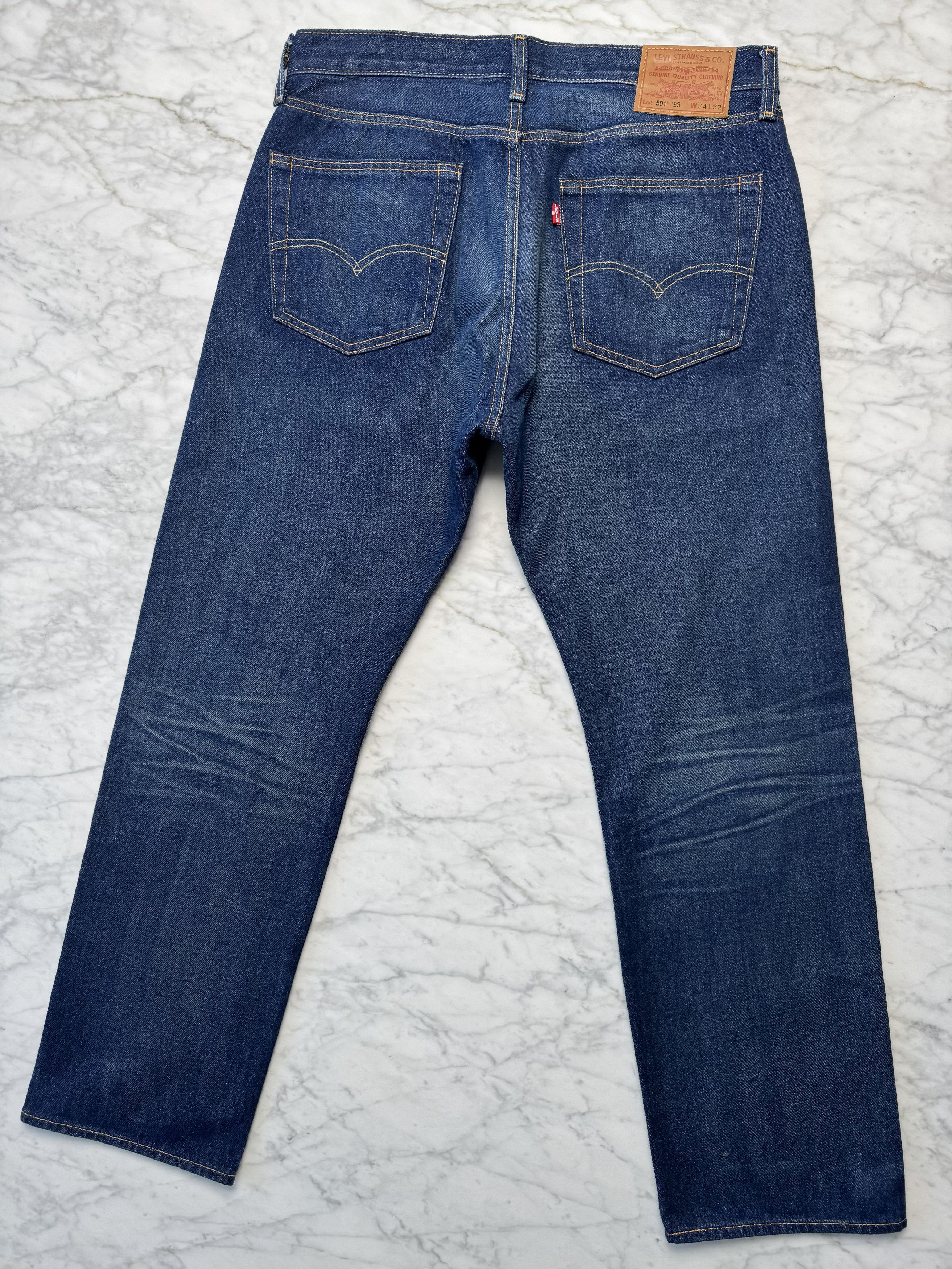 Levi's 501® '93 Straight Fit Jeans Size US 34 / EU 50 - 2 Thumbnail