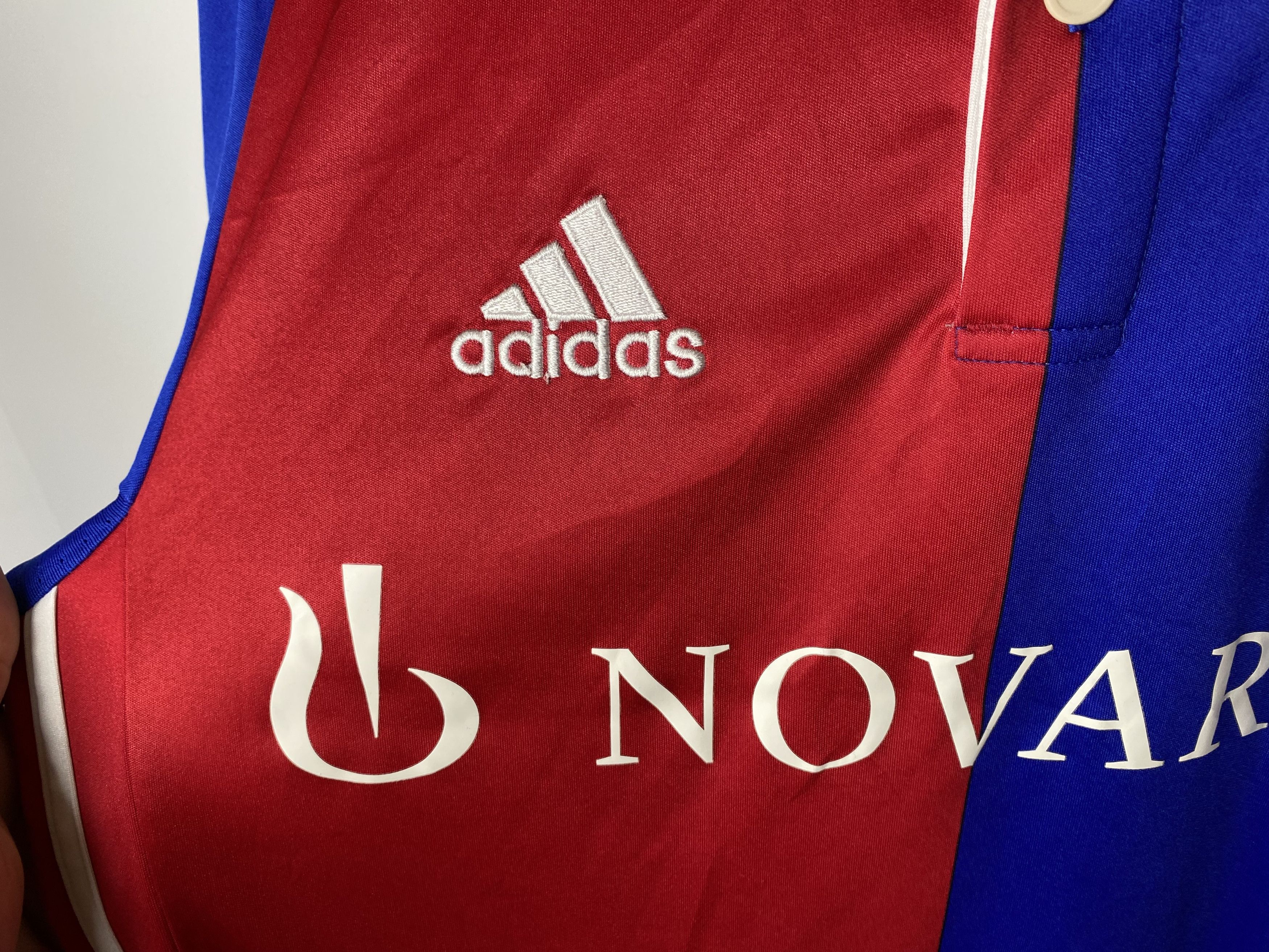 Adidas BASEL 1893 2017 2018 HOME FOOTBALL SHIRT SOCCER JERSEY Size US S / EU 44-46 / 1 - 4 Thumbnail