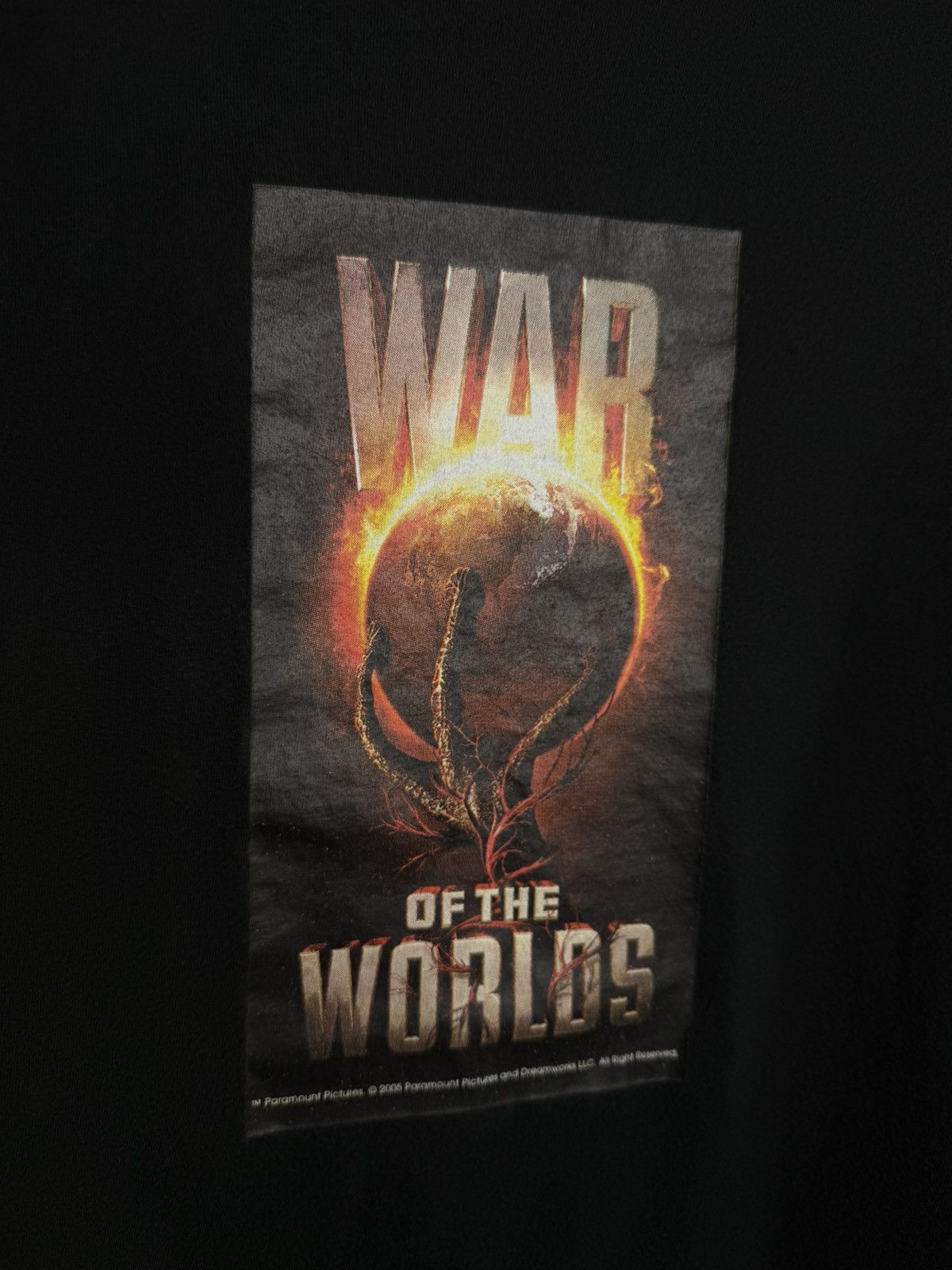 Vintage Vintage 05’ War of the Worlds T-Shirt Vtg Movie Tee Size Med Size US M / EU 48-50 / 2 - 2 Thumbnail