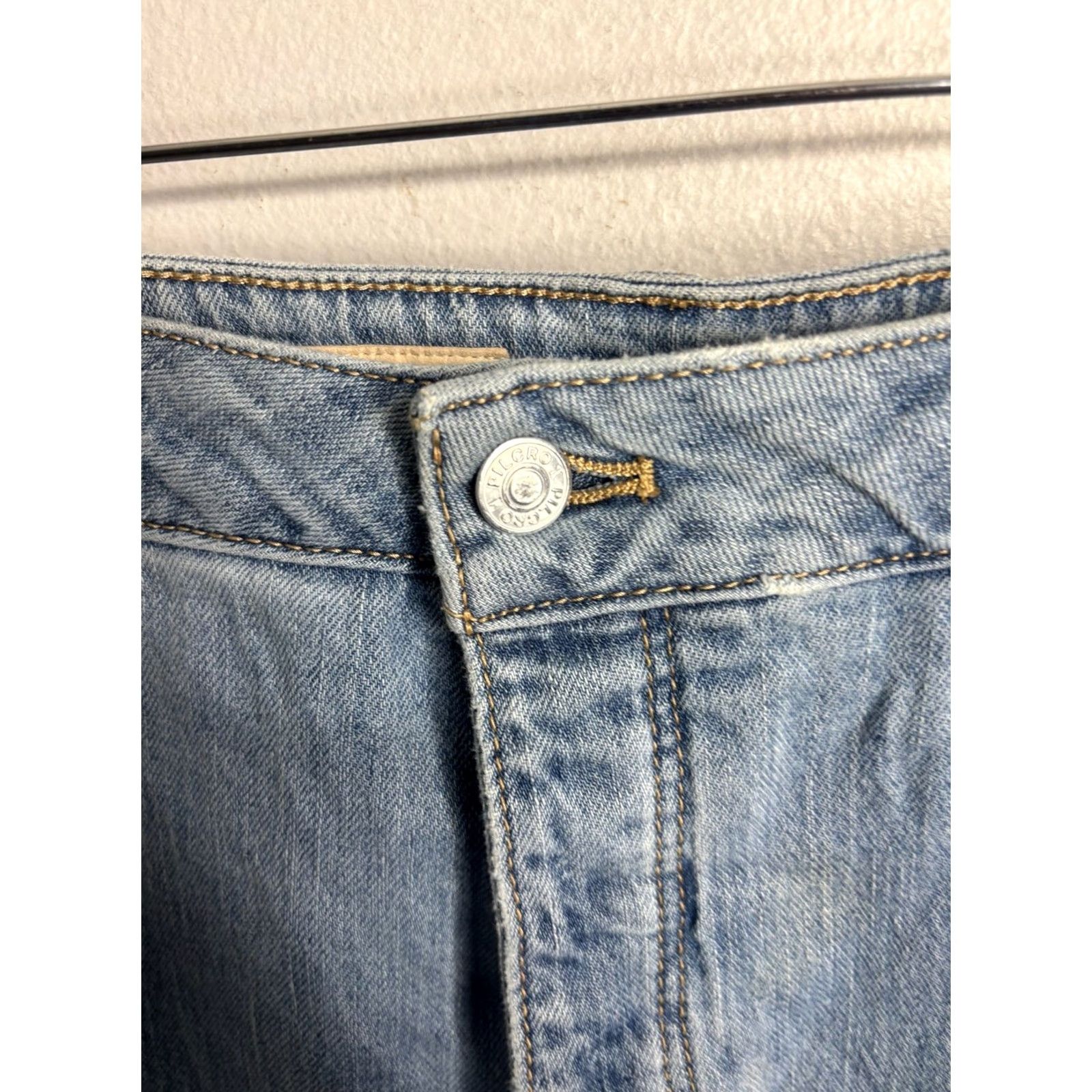 Vintage Pilcro Jeans Womens 30 High Rise Bootcut Denim 4829 blue stretch 5-Pocket Regular Modern Hippie Festival Boho Mens? Women Size 30" / US 8 / IT 44 - 3 Thumbnail