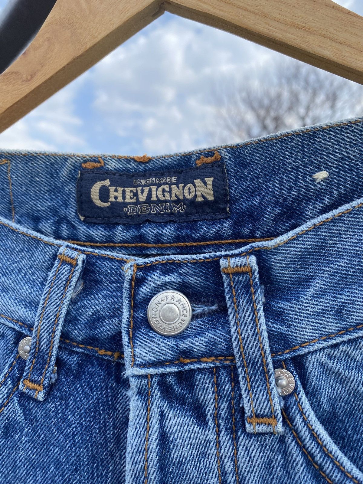 Chevignon × Vintage Vintage Chevignon Nevada Denim Jeans 90s Deadstock W27 L34 Size 27" / US 4 / IT 40 - 4 Thumbnail