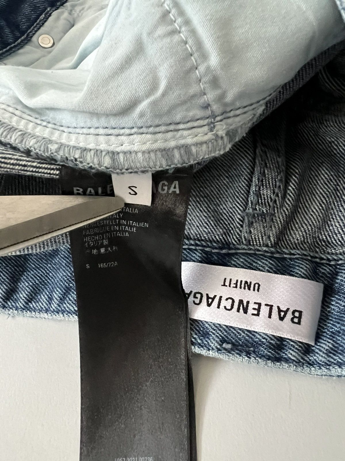 Balenciaga Balenciaga Baggy Wide Leg Skater Jeans Size US 32 / EU 48 - 6 Thumbnail