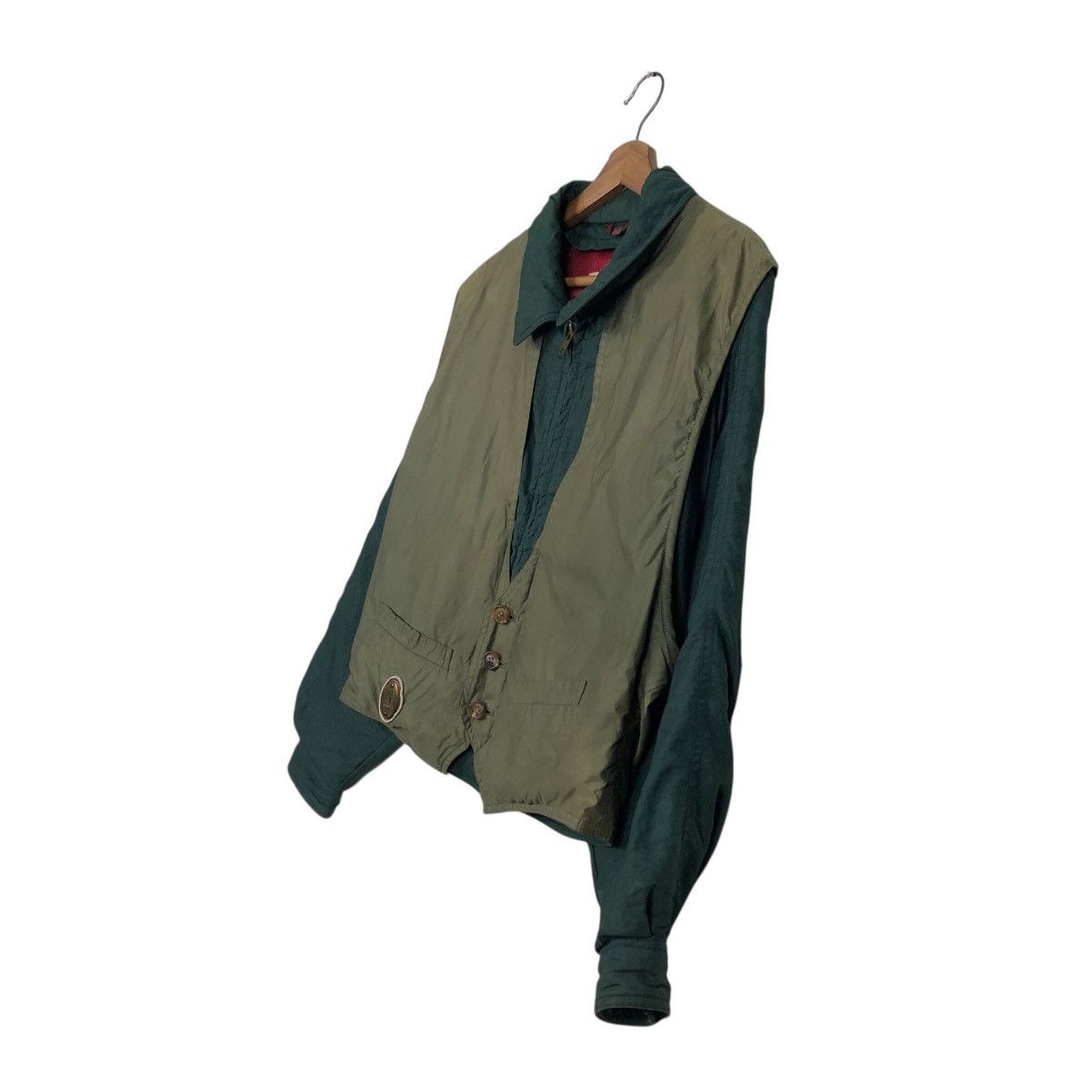 Japanese Brand 📌Vintage Bomber Jacket Dolce Double Tone Issey Miyake Size US M / EU 48-50 / 2 - 3 Thumbnail