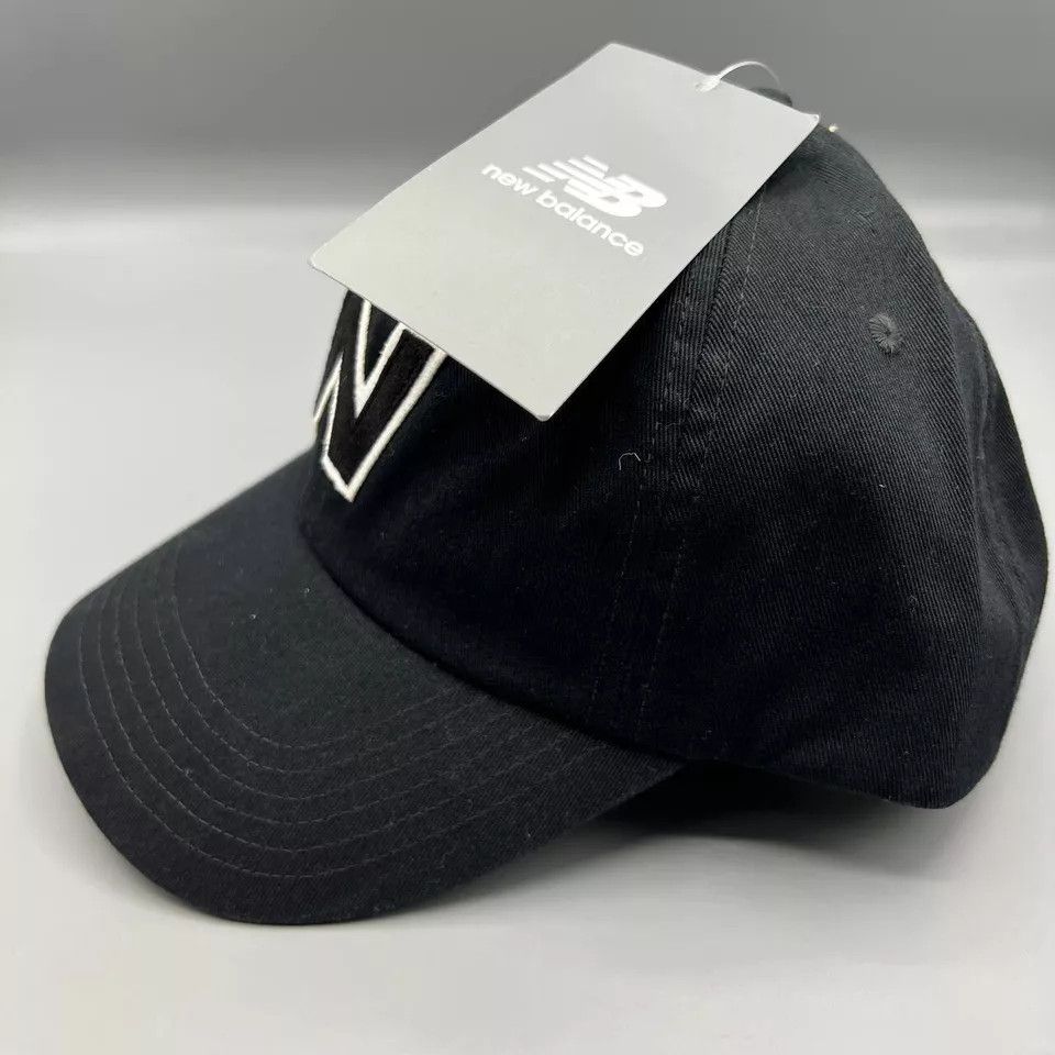 New Balance New Balance Logo Hat Men Black Snap Back Cap New Size ONE SIZE - 2 Thumbnail