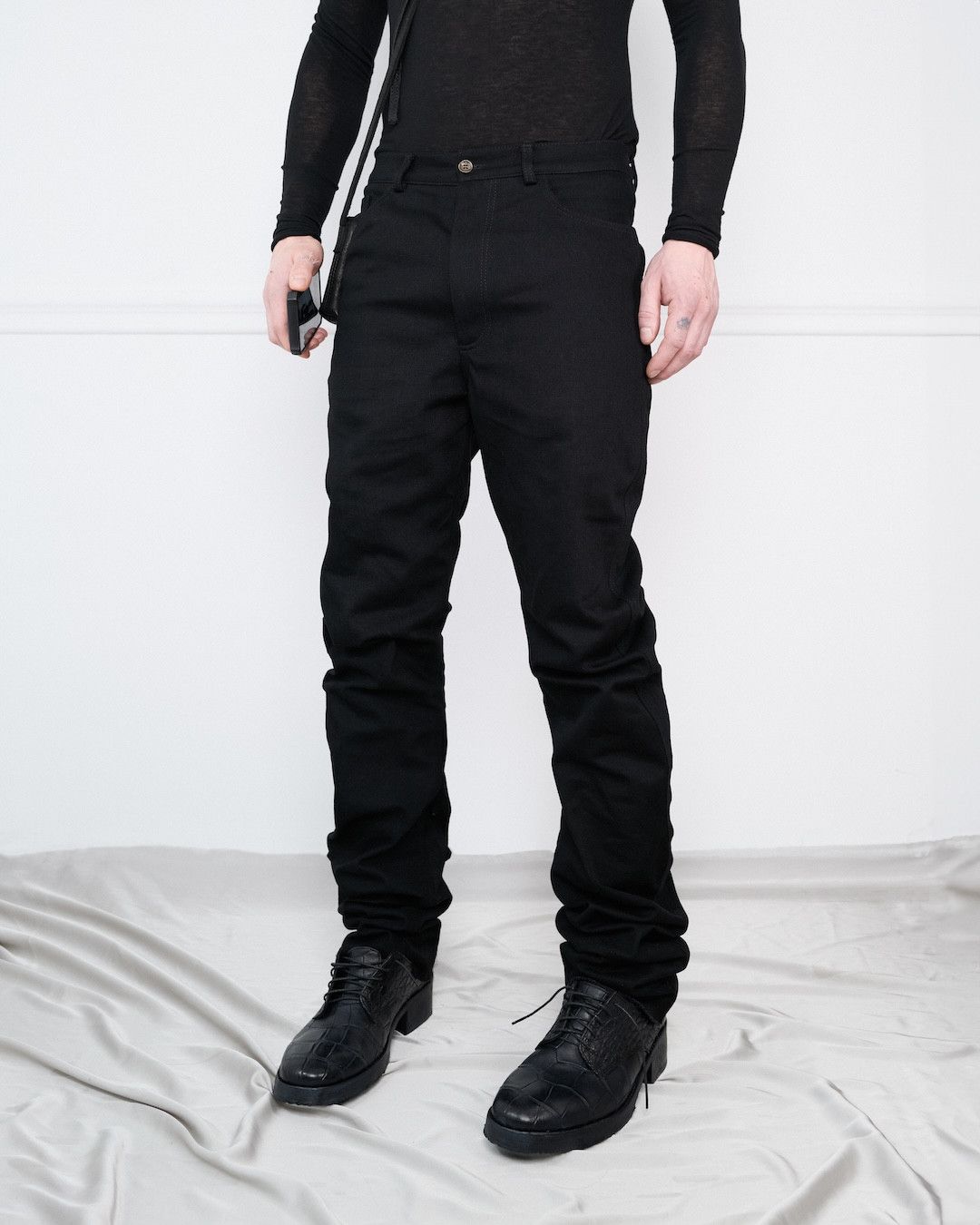 Other NKTRMNV CURVED SLIM DENIM PANTS Size US 36 / EU 52 - 3 Thumbnail