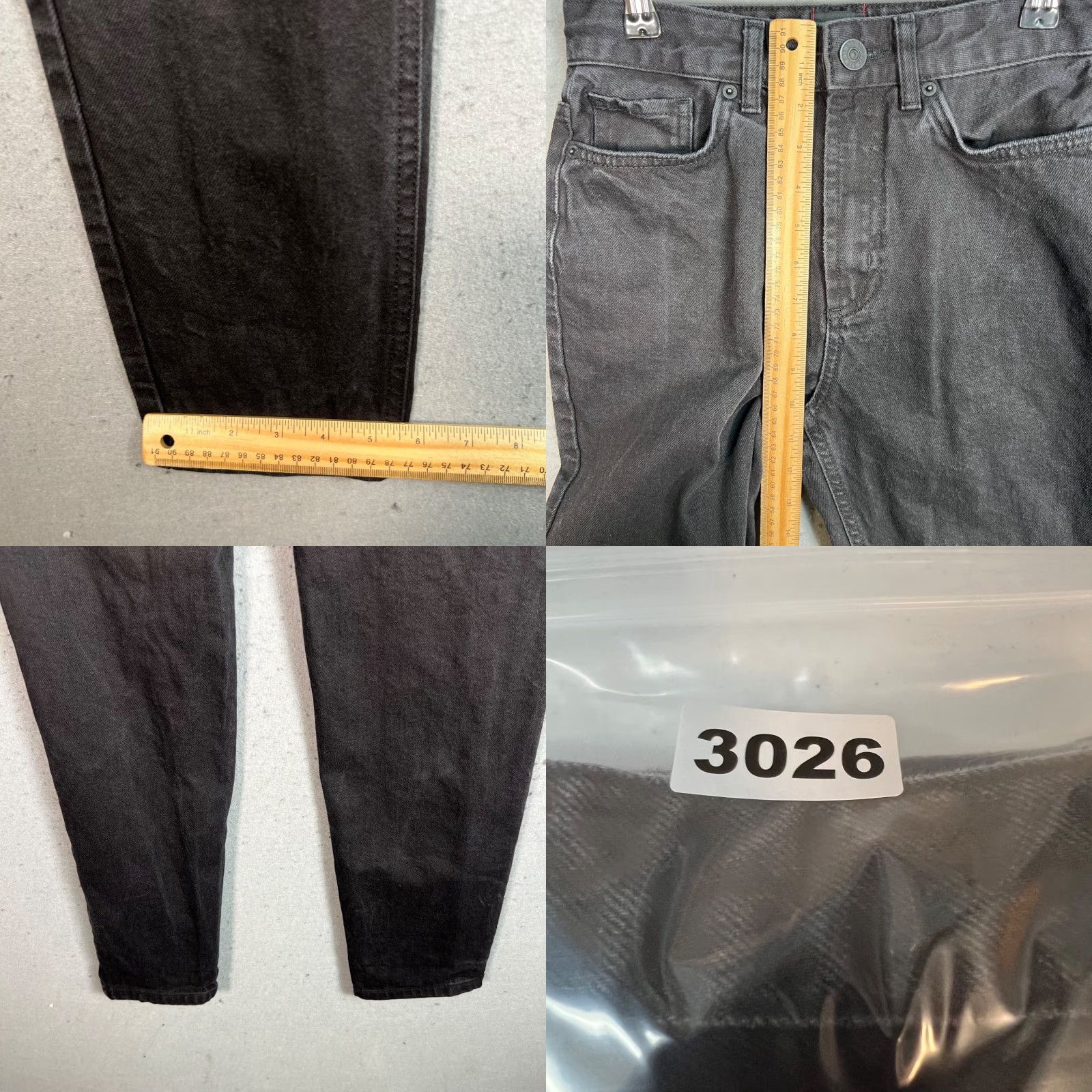 Bdg BDG Urban Outfitters Womens Jeans Black Denim Cotton Mom High-Rise Size 25 Size 42" / US 20 - 8 Thumbnail