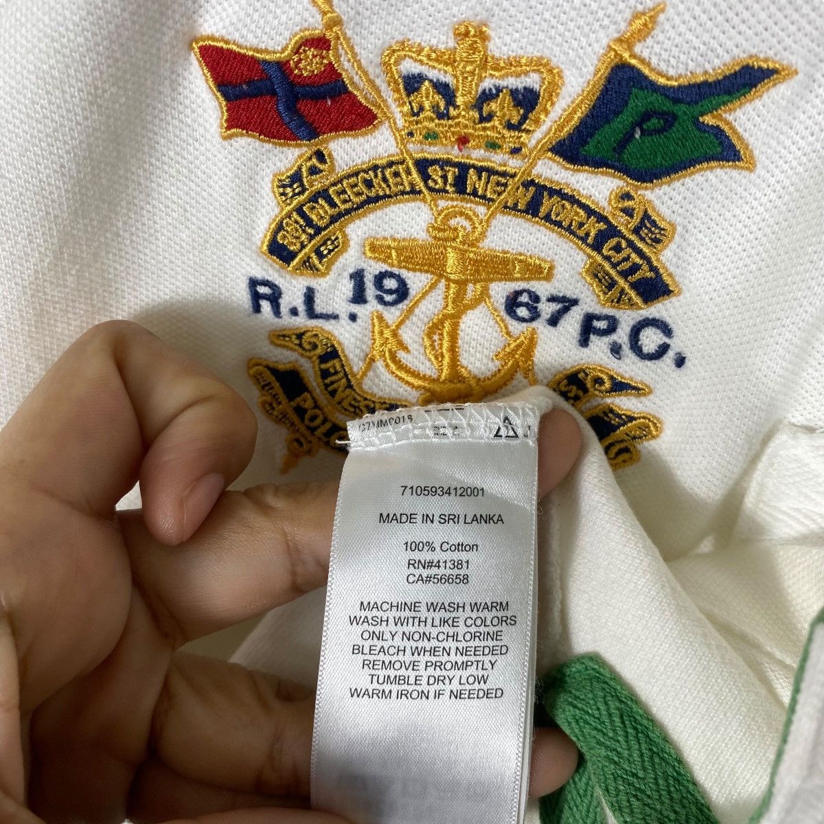 Polo Ralph Lauren × Ralph Lauren POLO RALPH LAUREN Custom Fit Polo Shirt Extra Small Size XS / US 0-2 / IT 36-38 - 6 Thumbnail