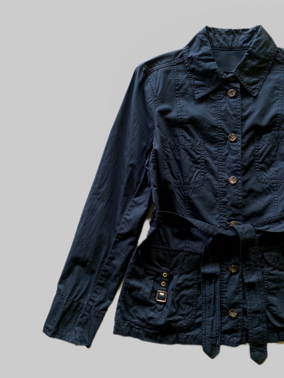 Max Mara Vintage MaxMara “Weekend Line” Belted Light Jacket Size S / US 4 / IT 40 - 5 Thumbnail