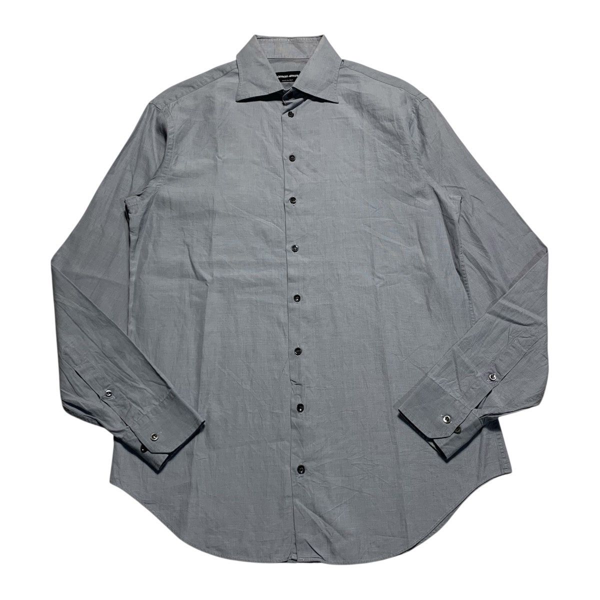 Vintage Giorgio Armani Longshirt Formal Button Up