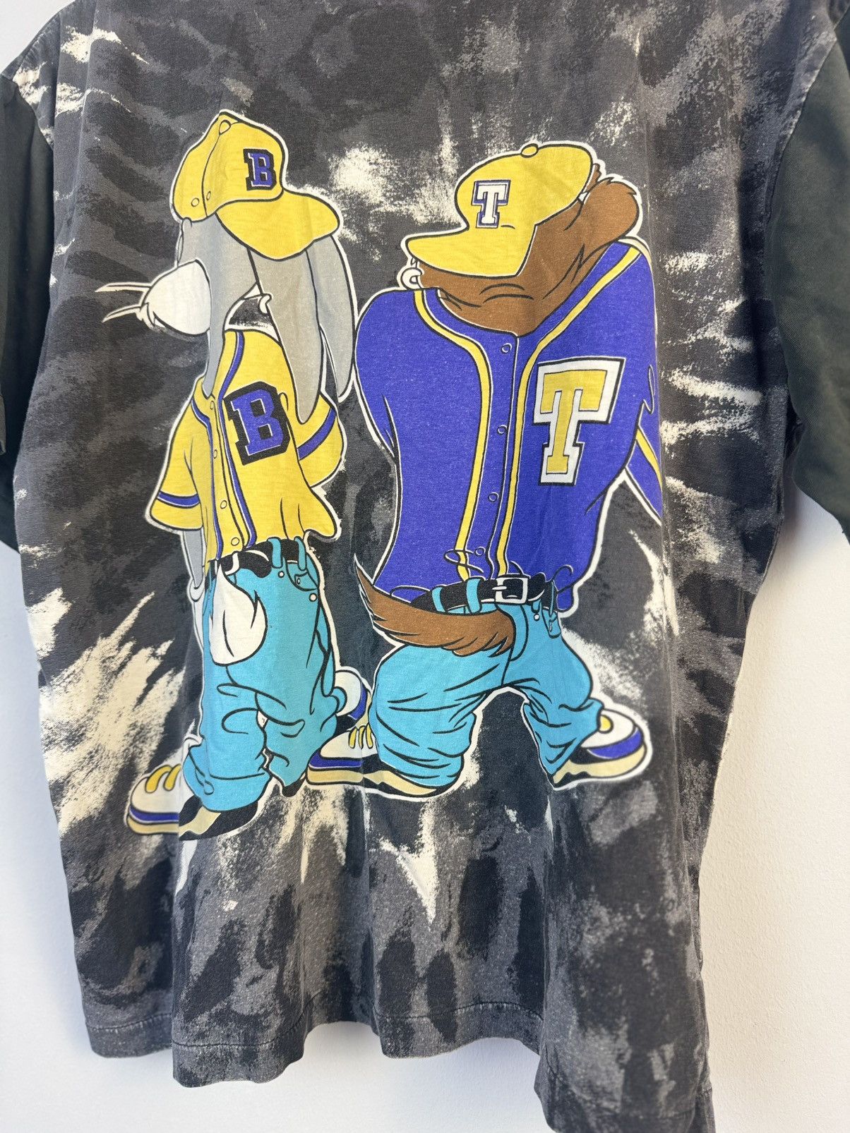 Cartoon Network × Vintage × Warner Bros Bugs Bunny & Taz Tasmanian devil t-shirt 1995 Size US S / EU 44-46 / 1 - 8 Thumbnail