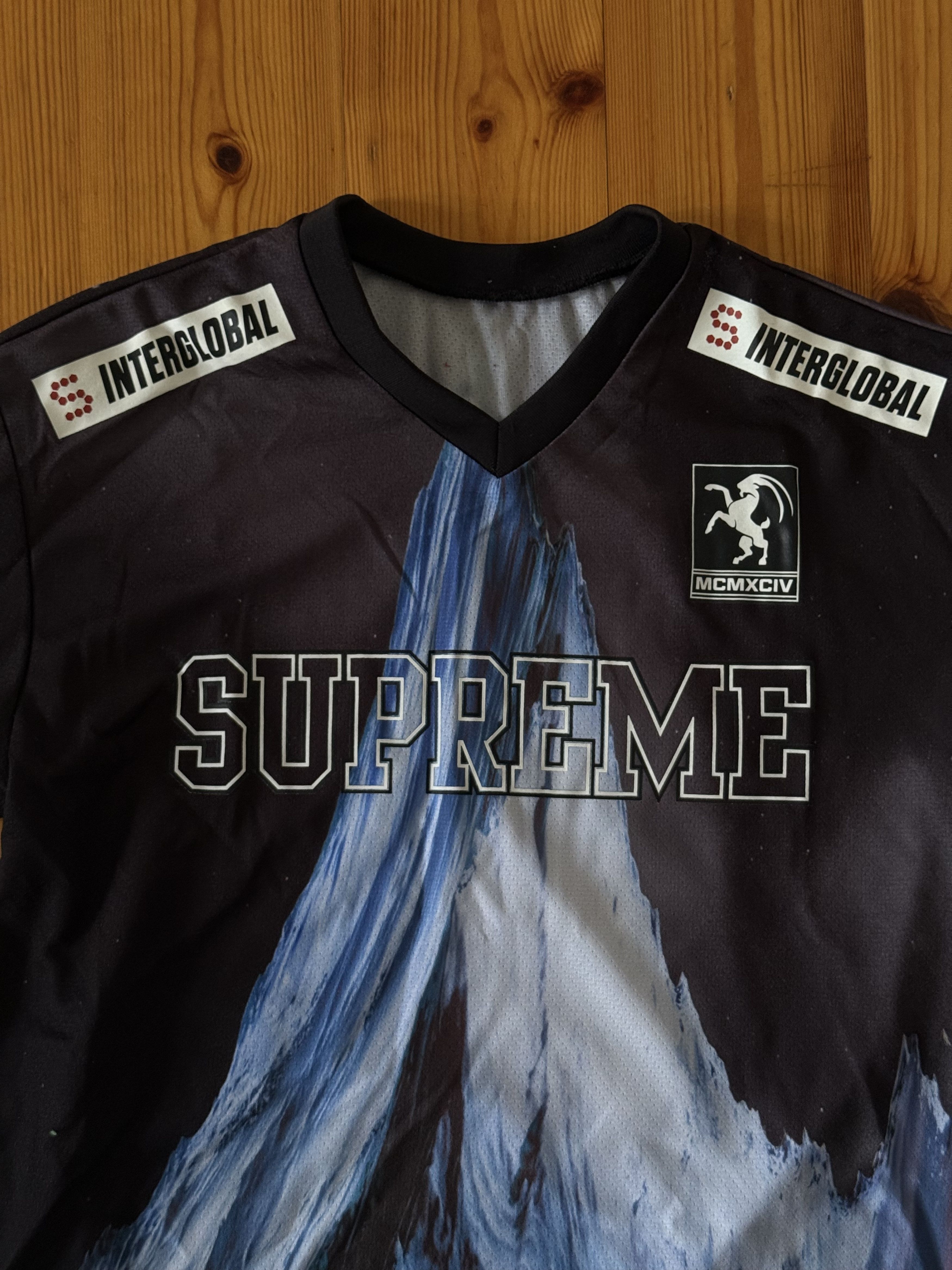 Supreme Supreme FW/21 Mountain Hockey Jersey Size US M / EU 48-50 / 2 - 8 Thumbnail
